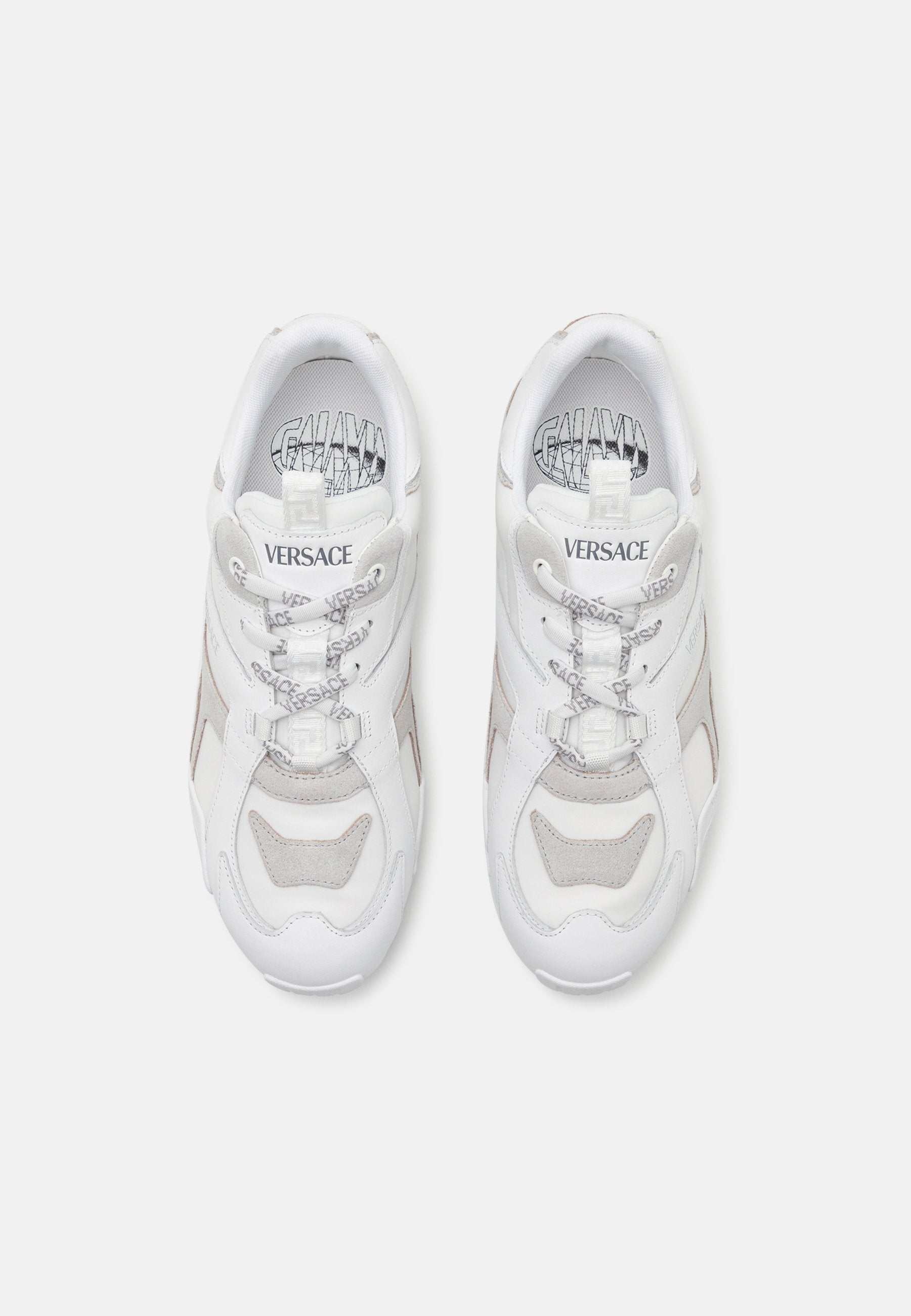 Trainers - white/concrete