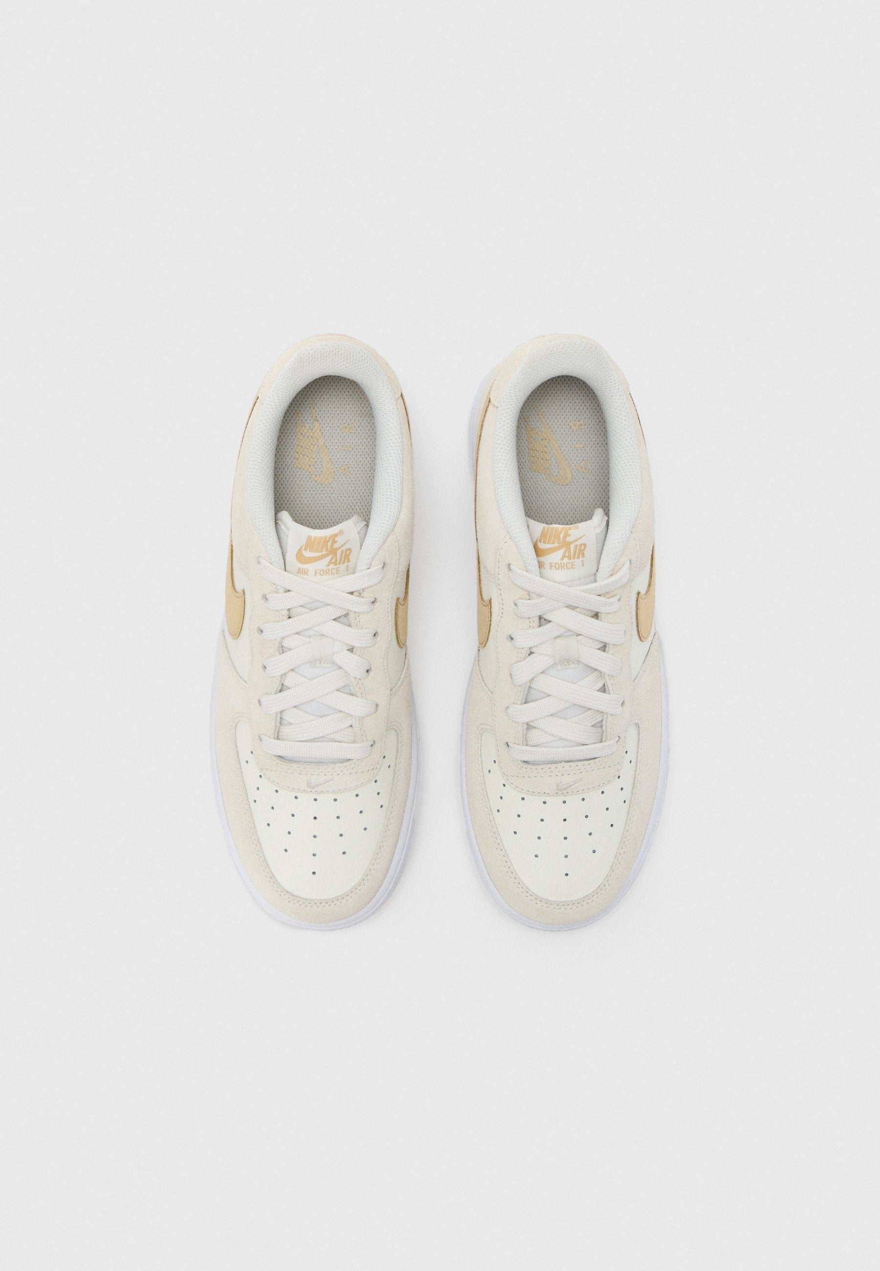 AIR FORCE 1 UNISEX - Trainers - sail/linen/light orewood brown