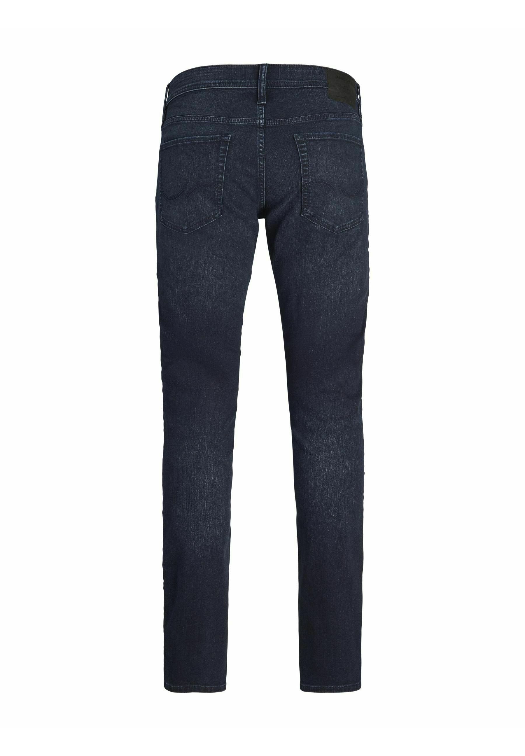 Slim fit JJIGLENN JJBASIC SQ 260 NOOS - Relaxed fit jeans - blue denim