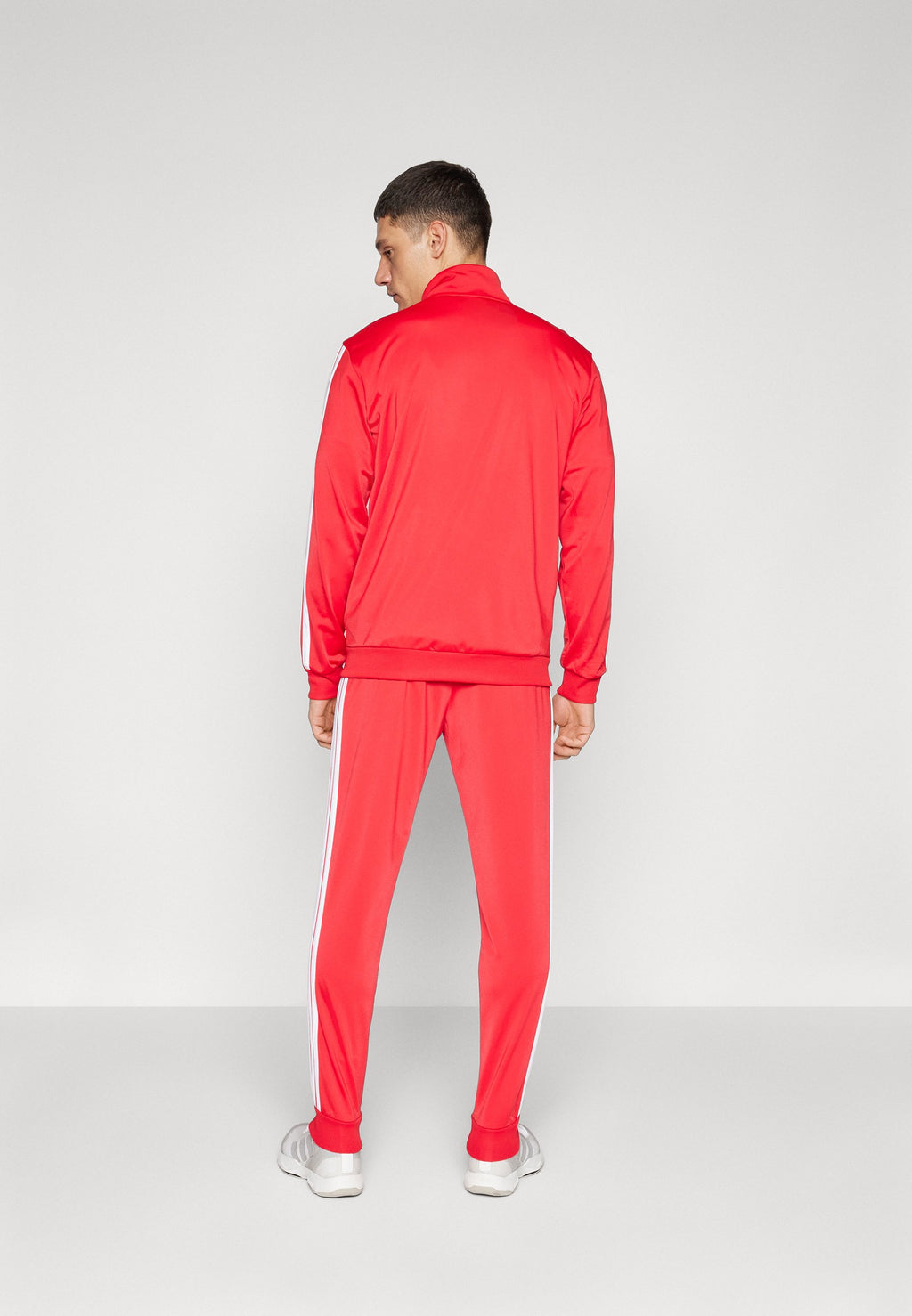 3 STRIPES - Tracksuit - pure ruby/white