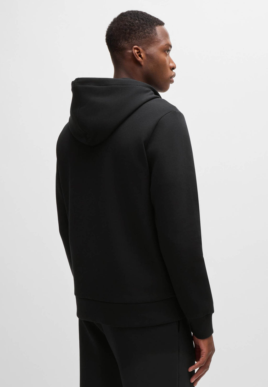 SAGGY - Zip-up sweatshirt - black