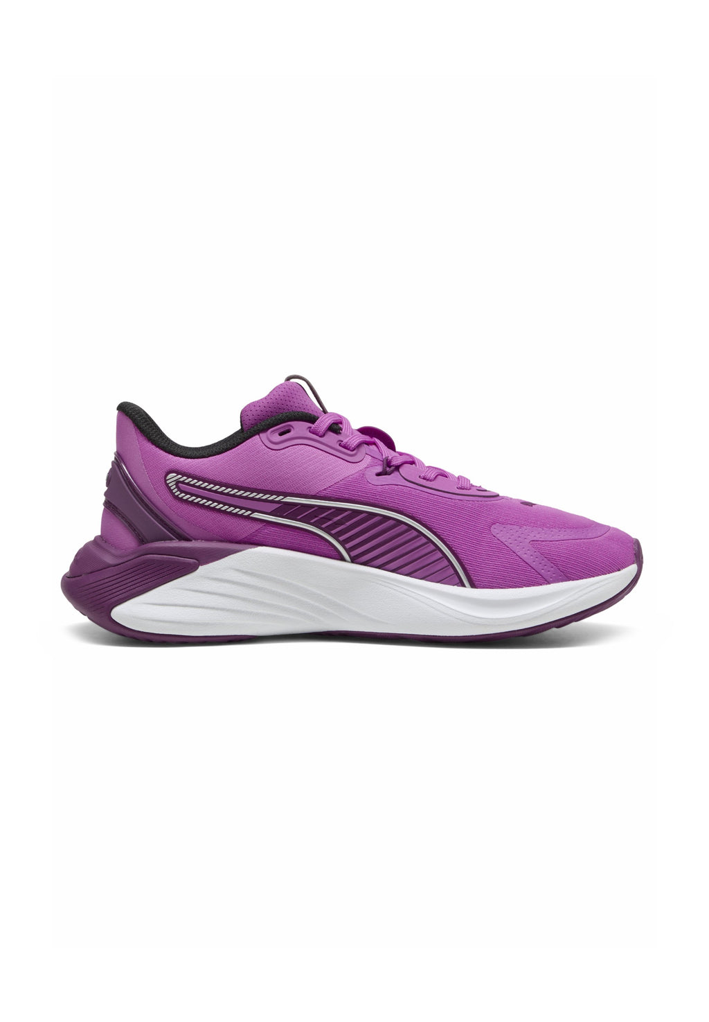 PWR HYBRID TR WNS - Training shoe - electric orchid-plum wine- white- silver