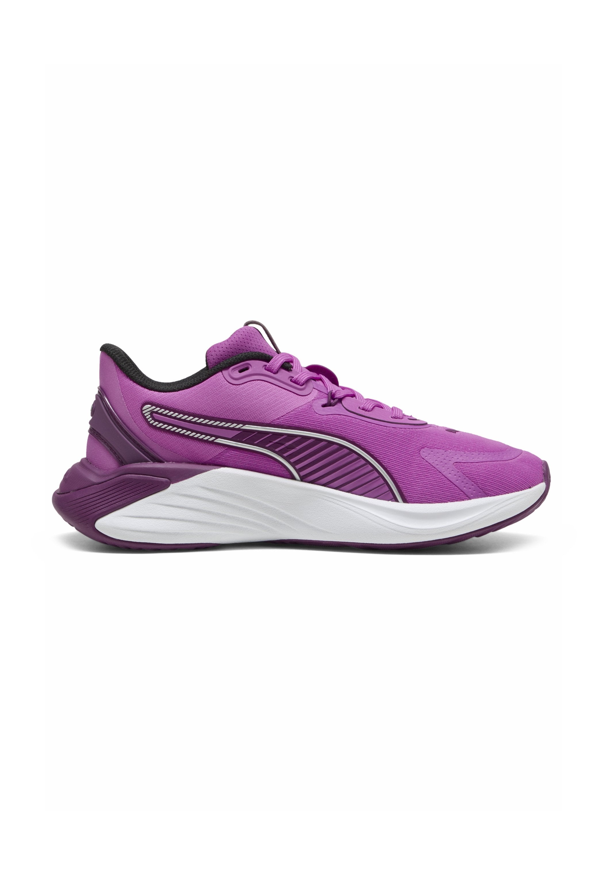 PWR HYBRID TR WNS - Training shoe - electric orchid-plum wine- white- silver
