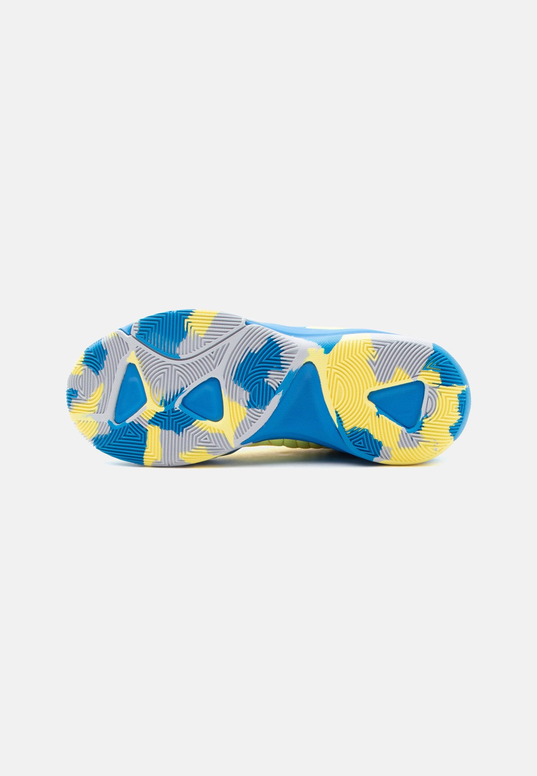 COURT PRO 2 UNISEX - Basketball shoes - electro royal/lemon crush/silver-coloured mist