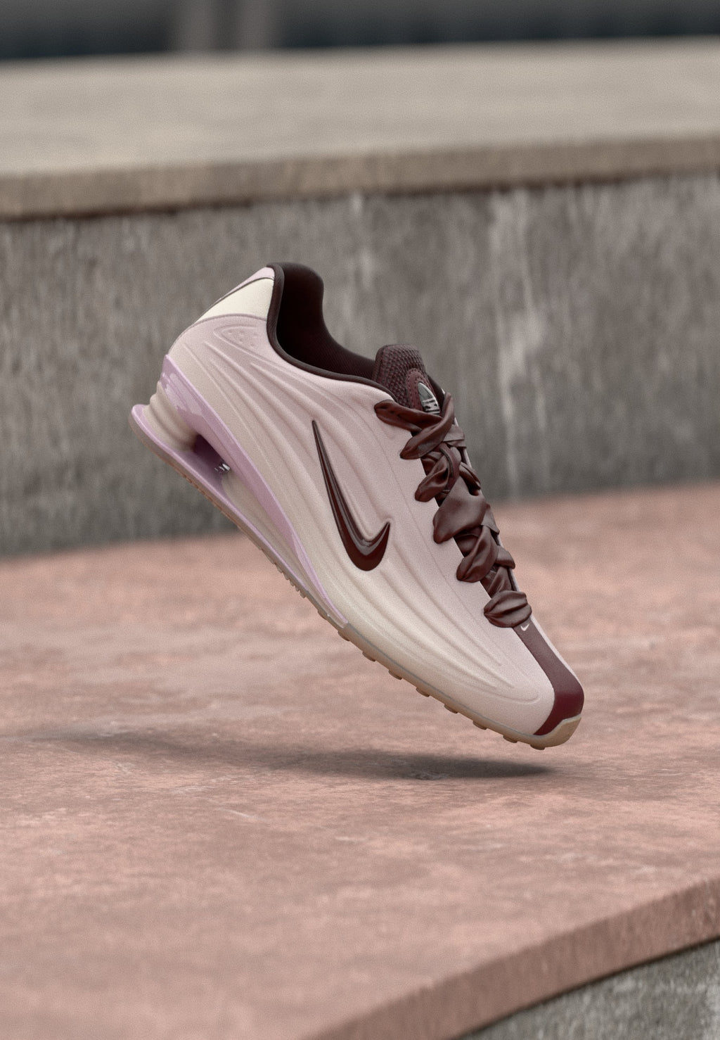 SHOX Z SE - Trainers - particle rose/burgundy crush/ phantom