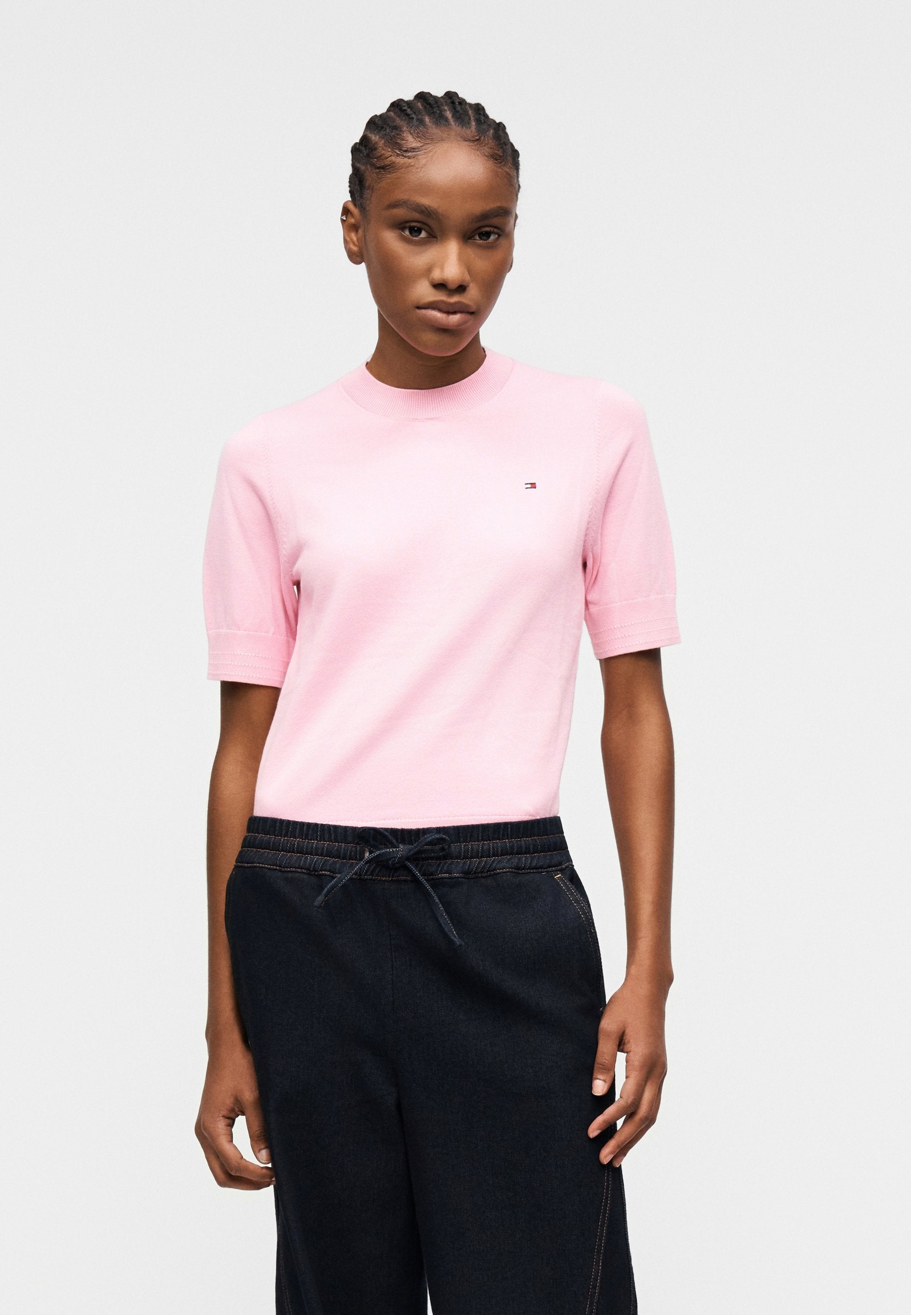 FINE - Print T-shirt - rose petal