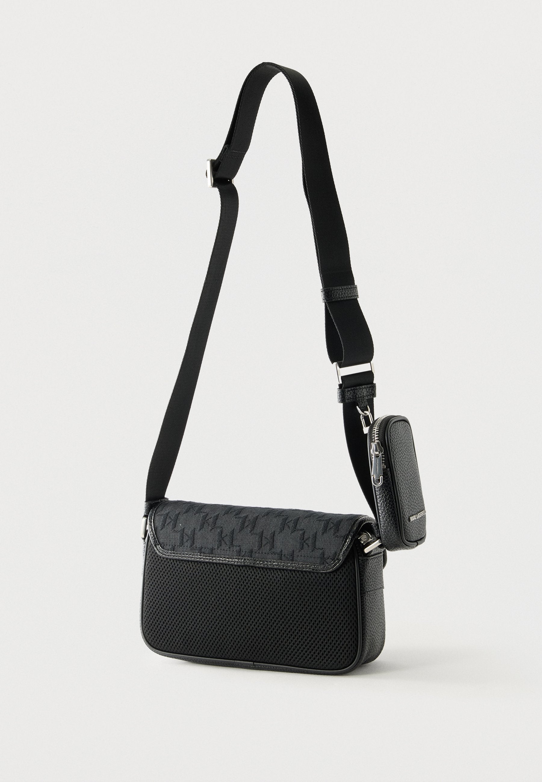 MONOGRAM MESSENGER - Cross body bag - black