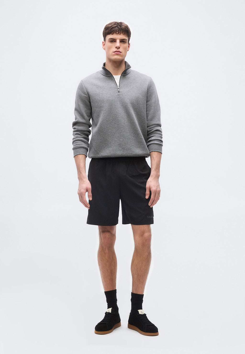 ICON SPORT - Tracksuit bottoms - black