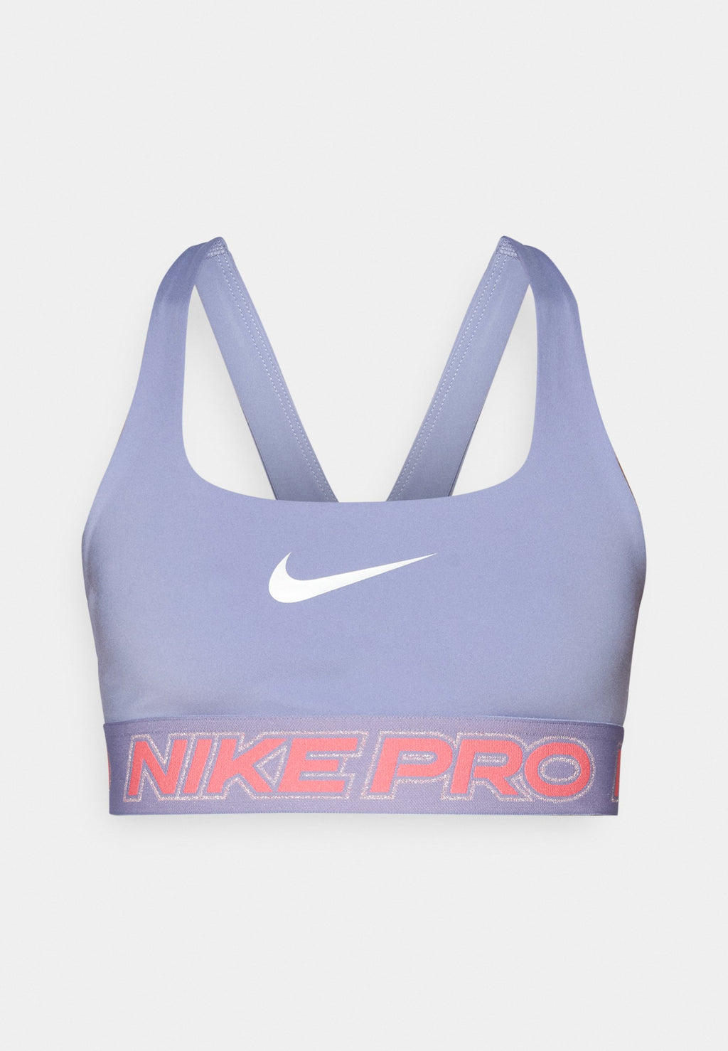 W NP DF BRA TT GRX - Soutien-gorge de sport maintien moyen - iron purple/sea coral/metallic silver-coloured