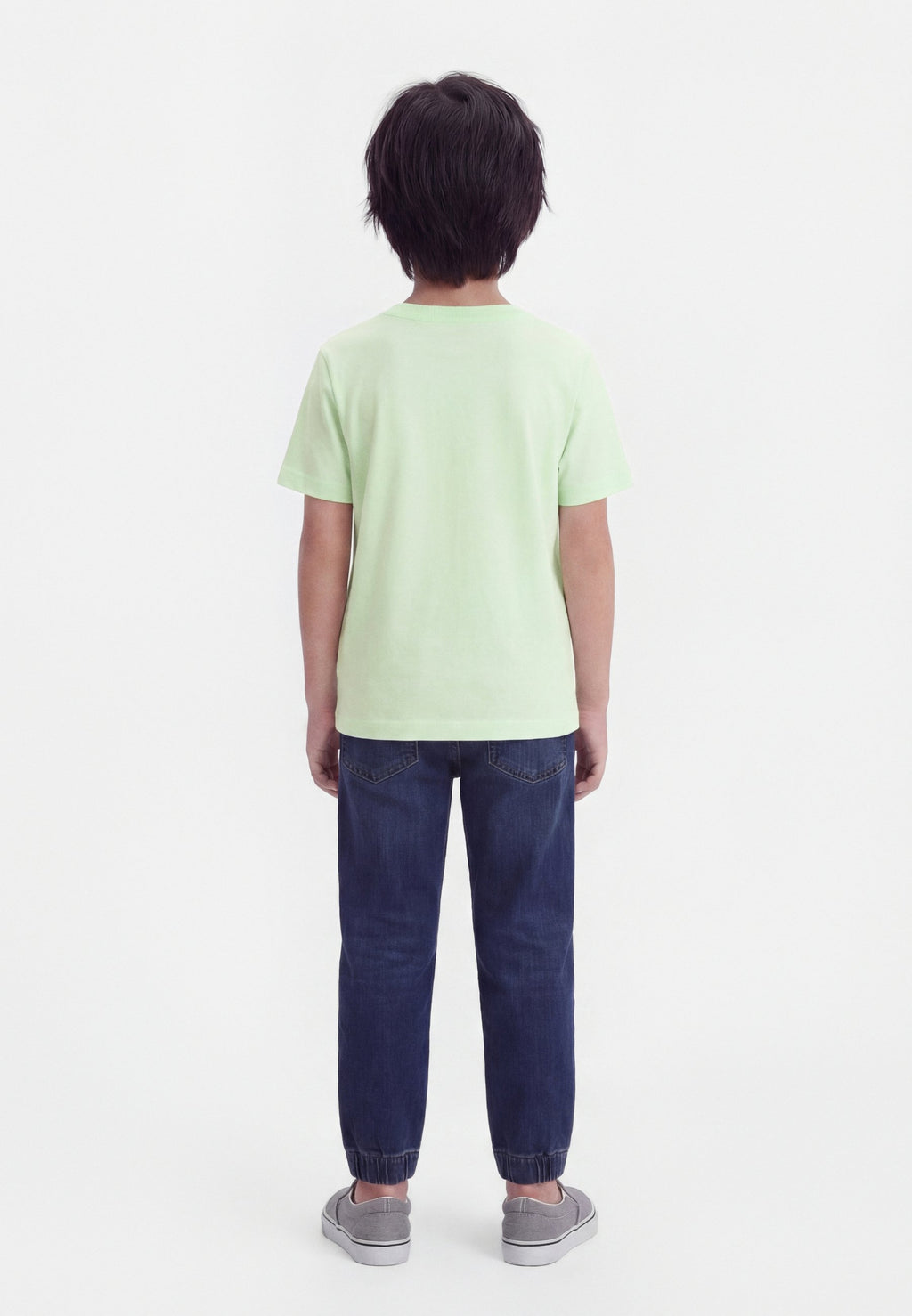 TEE - Print T-shirt - pod green