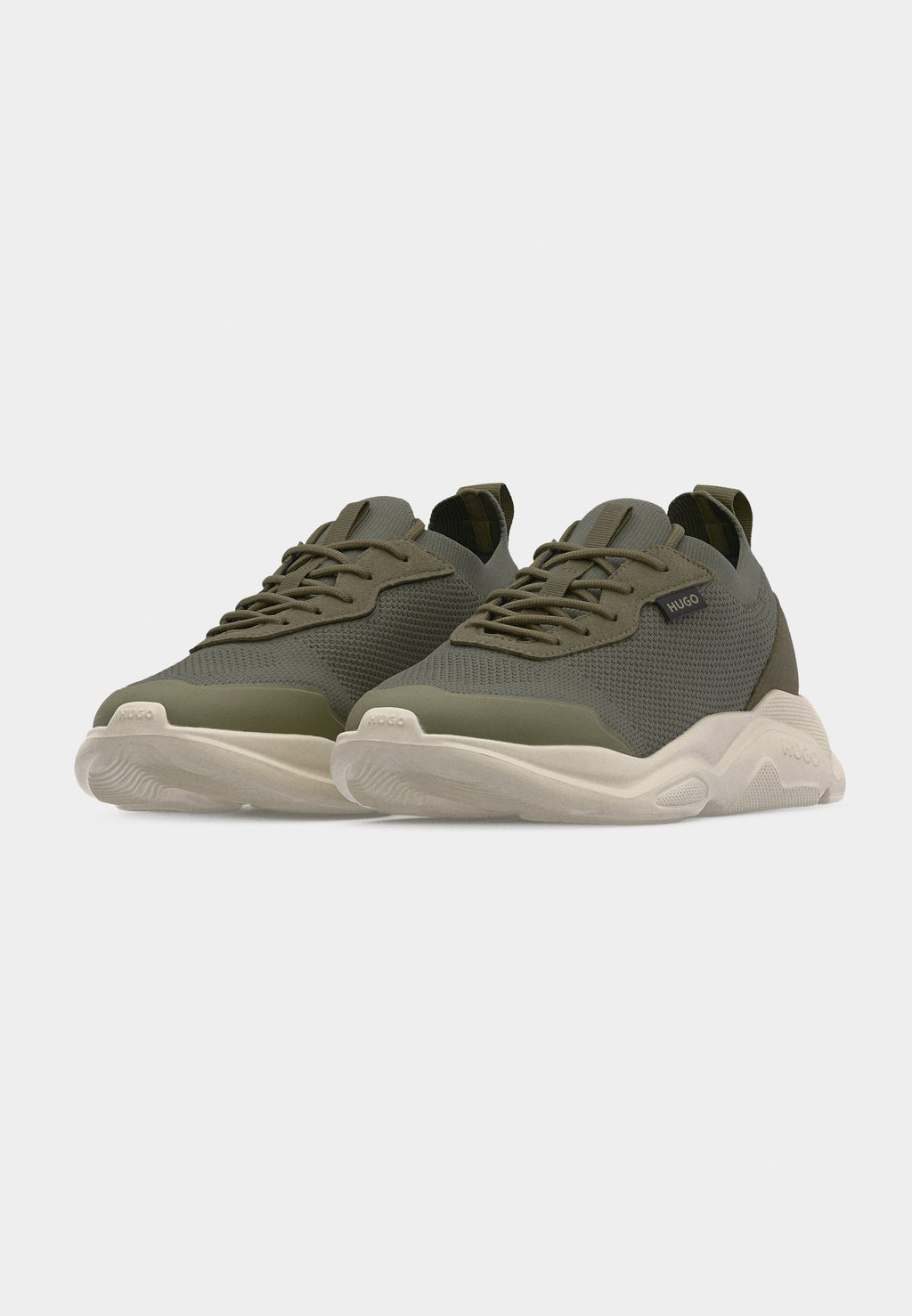 LEON RUNN - Trainers - open green