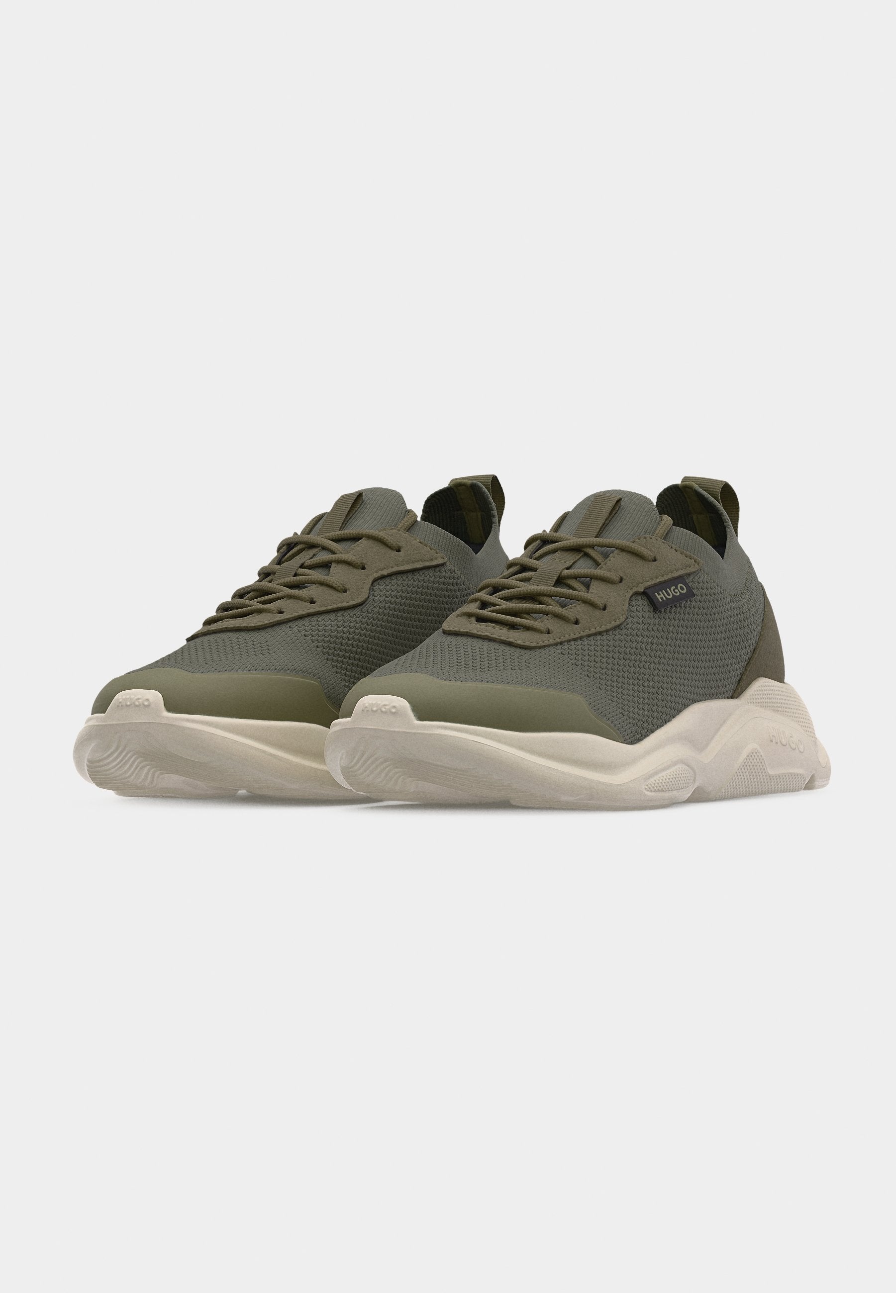 LEON RUNN - Trainers - open green