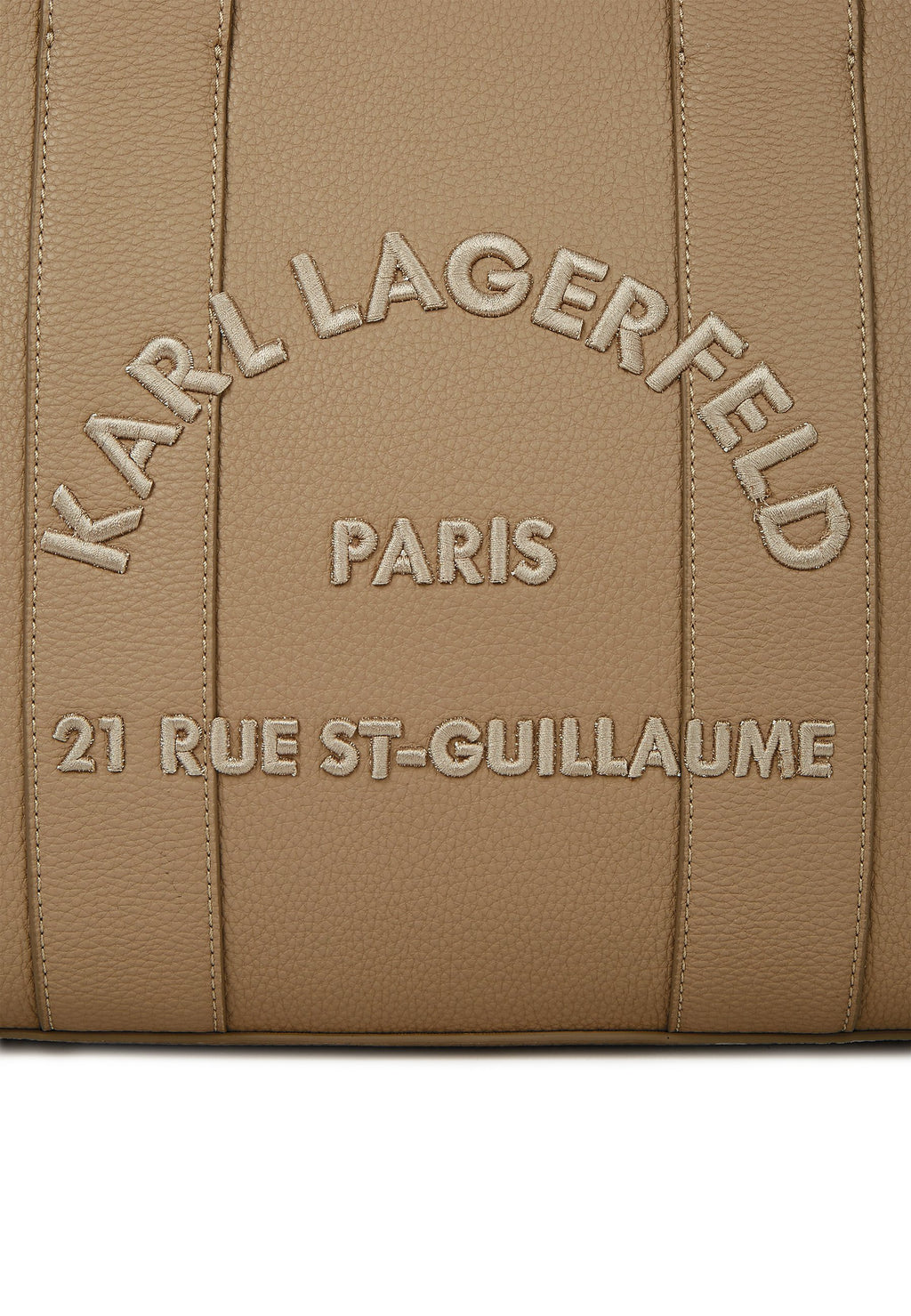 SAC CABAS CARRÉ - Sac à main - nougat