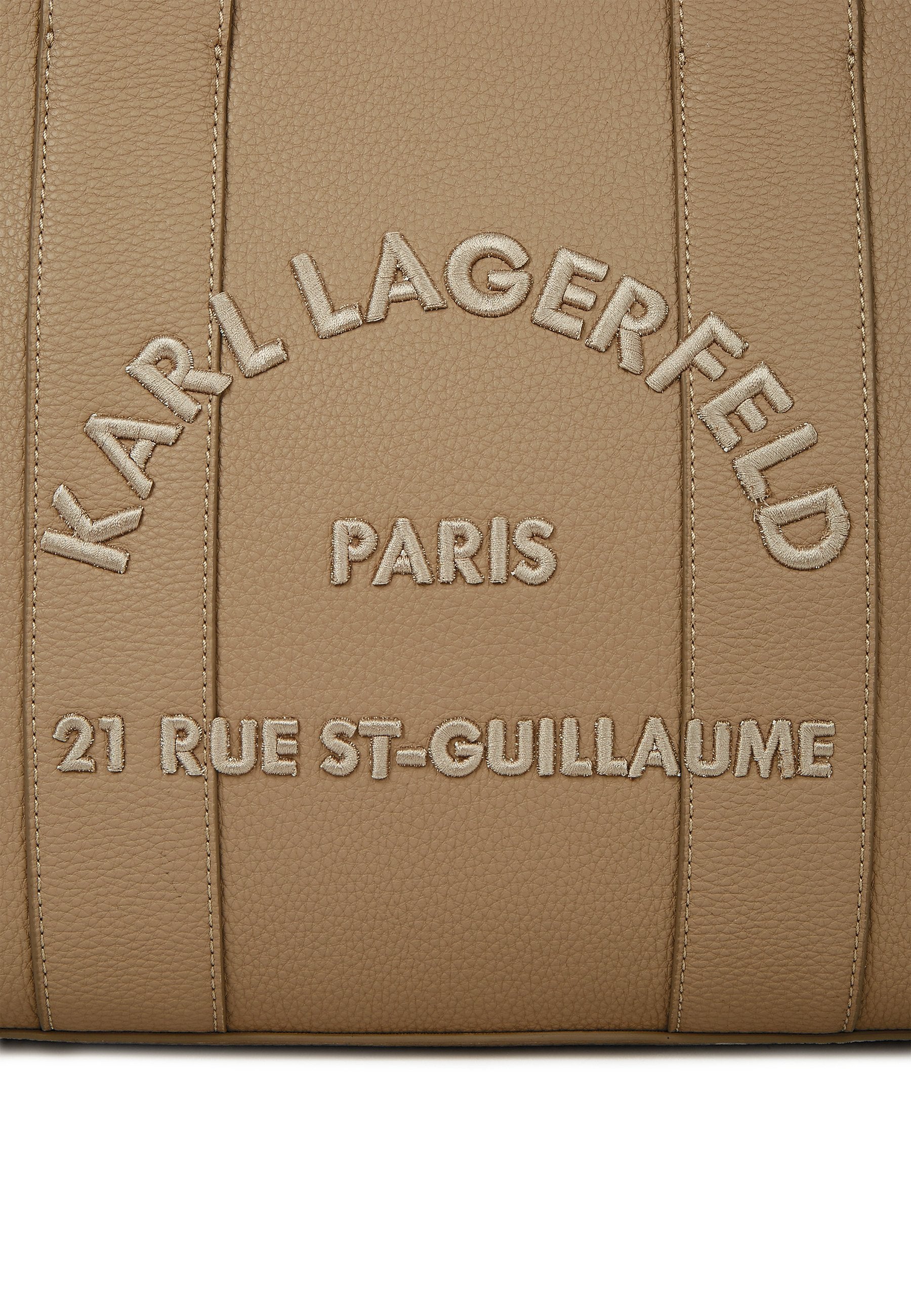 SAC CABAS CARRÉ - Sac à main - nougat