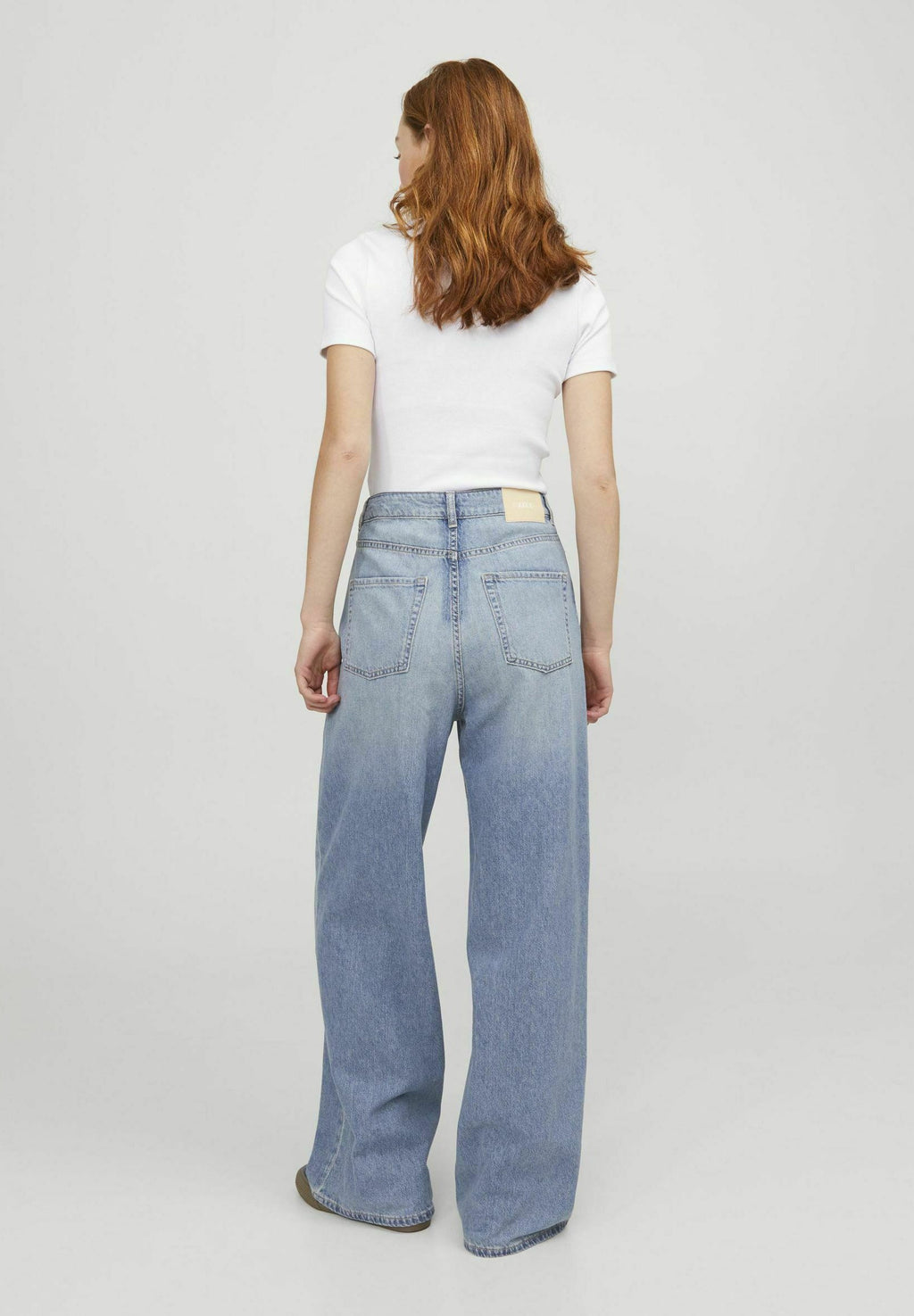 JXTOKYO WIDE FIT DENIM - Wide Leg - light blue denim