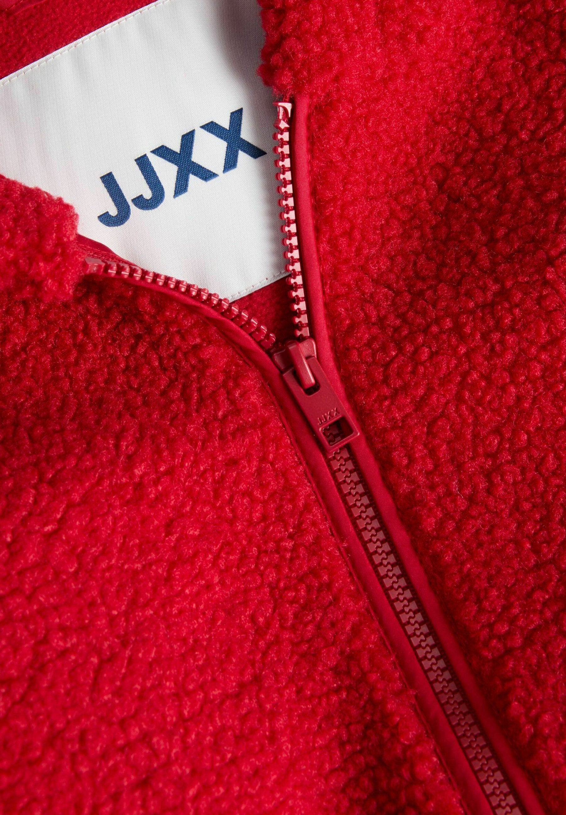 Teddy JXVERA Teddy - Fleece jacket - scarlet sage