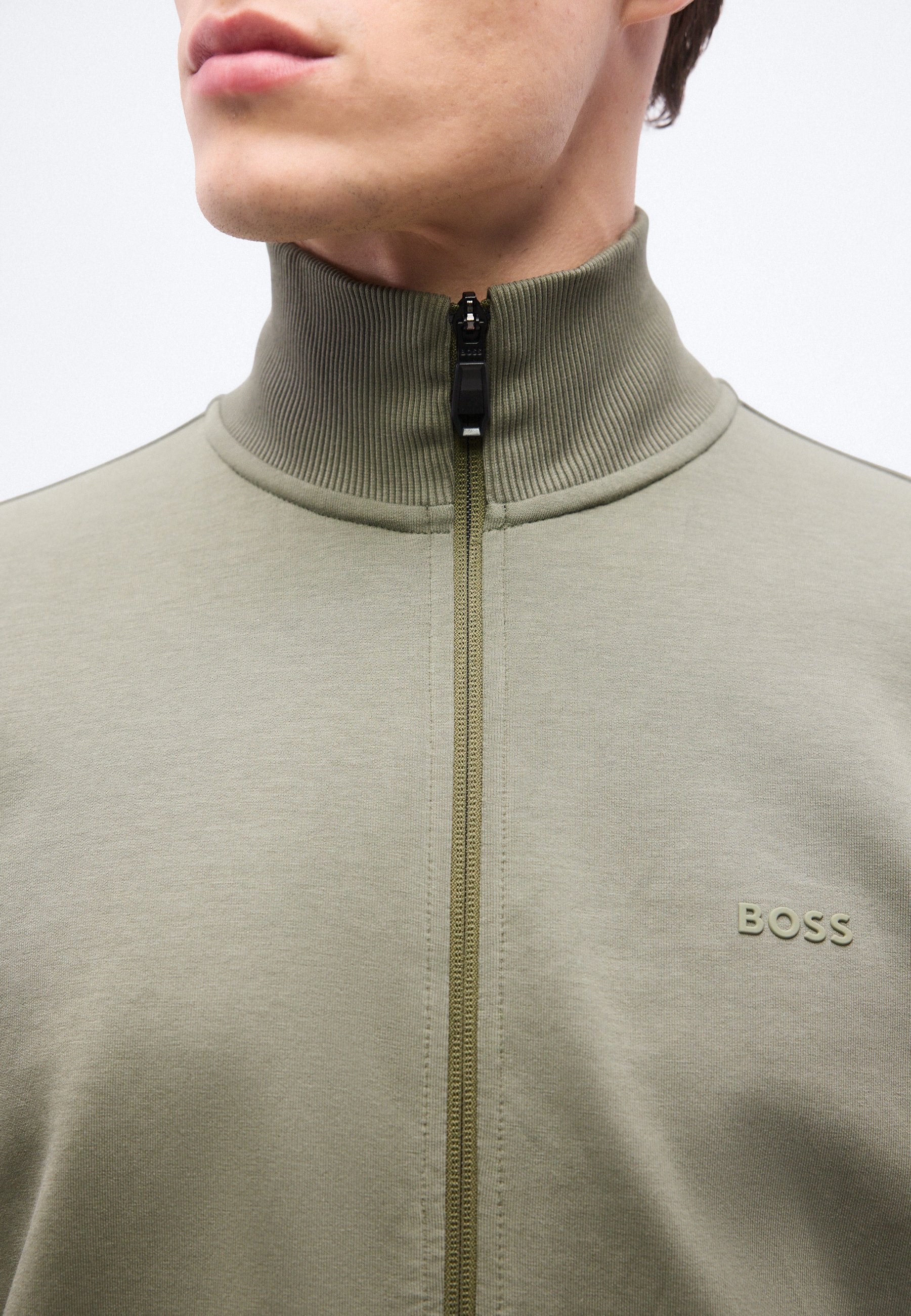 SKAZ - Zip-up sweatshirt - dark beige