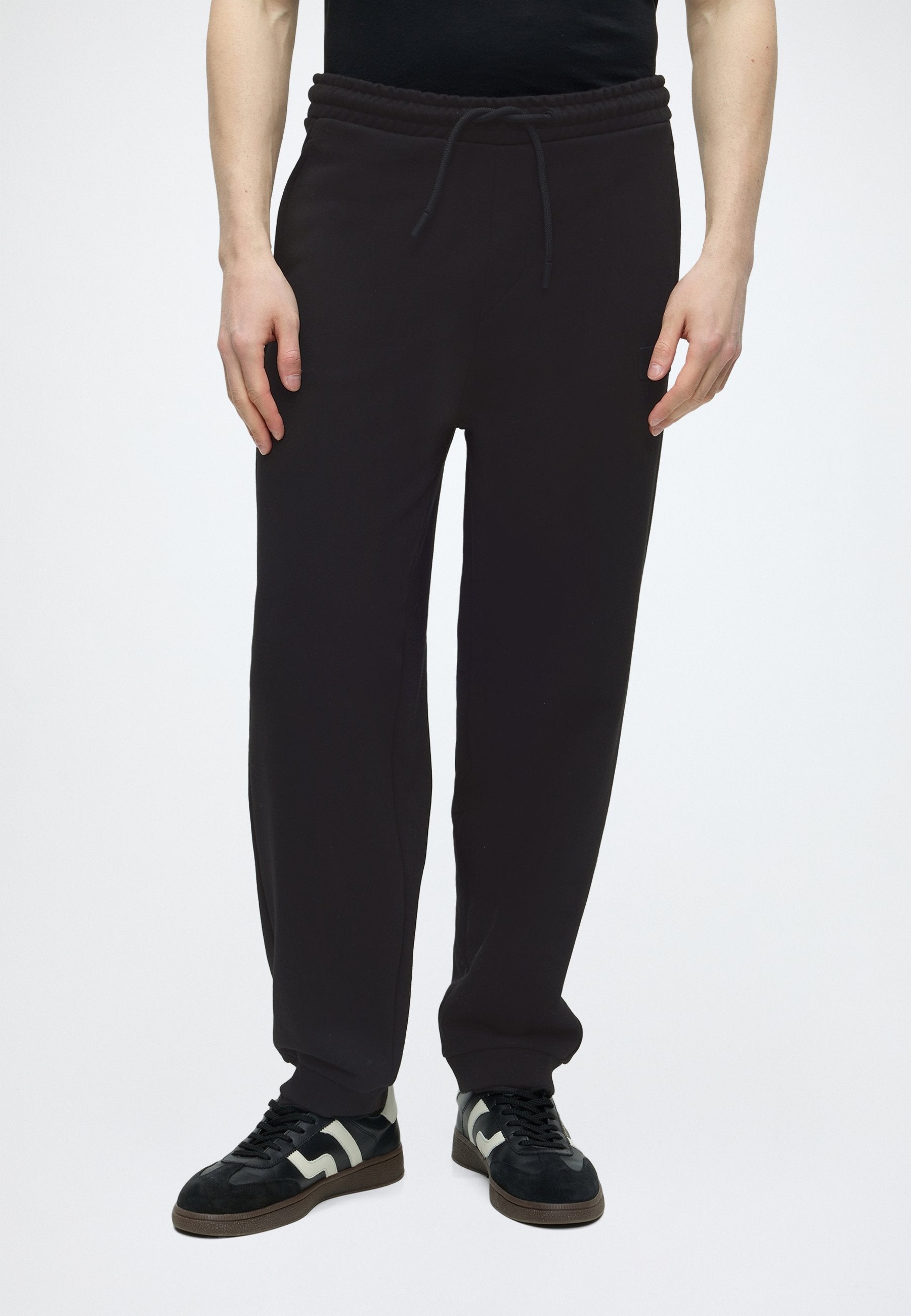 LONG PANTS - Tracksuit bottoms - black