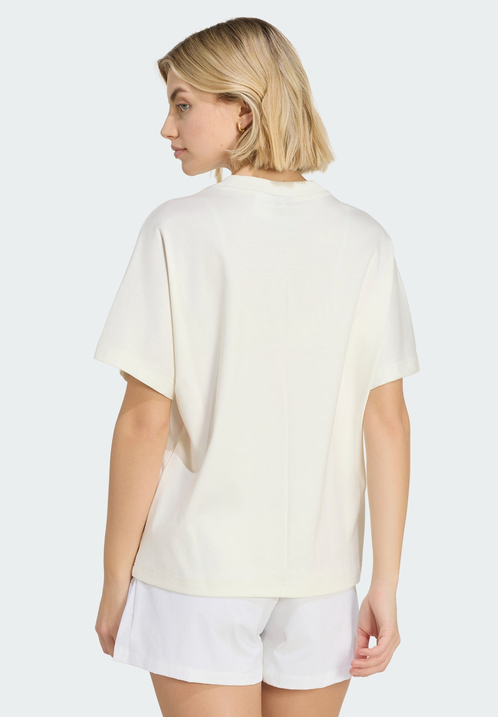 SOFT LUX LOOSE TEE - Basic T-shirt - off white