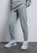 CLUB UNISEX - Tracksuit bottoms - dark grey heather/base grey/white