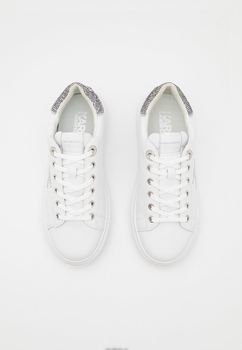 KAPRI SIGNIA LACE  - Trainers - white/silver