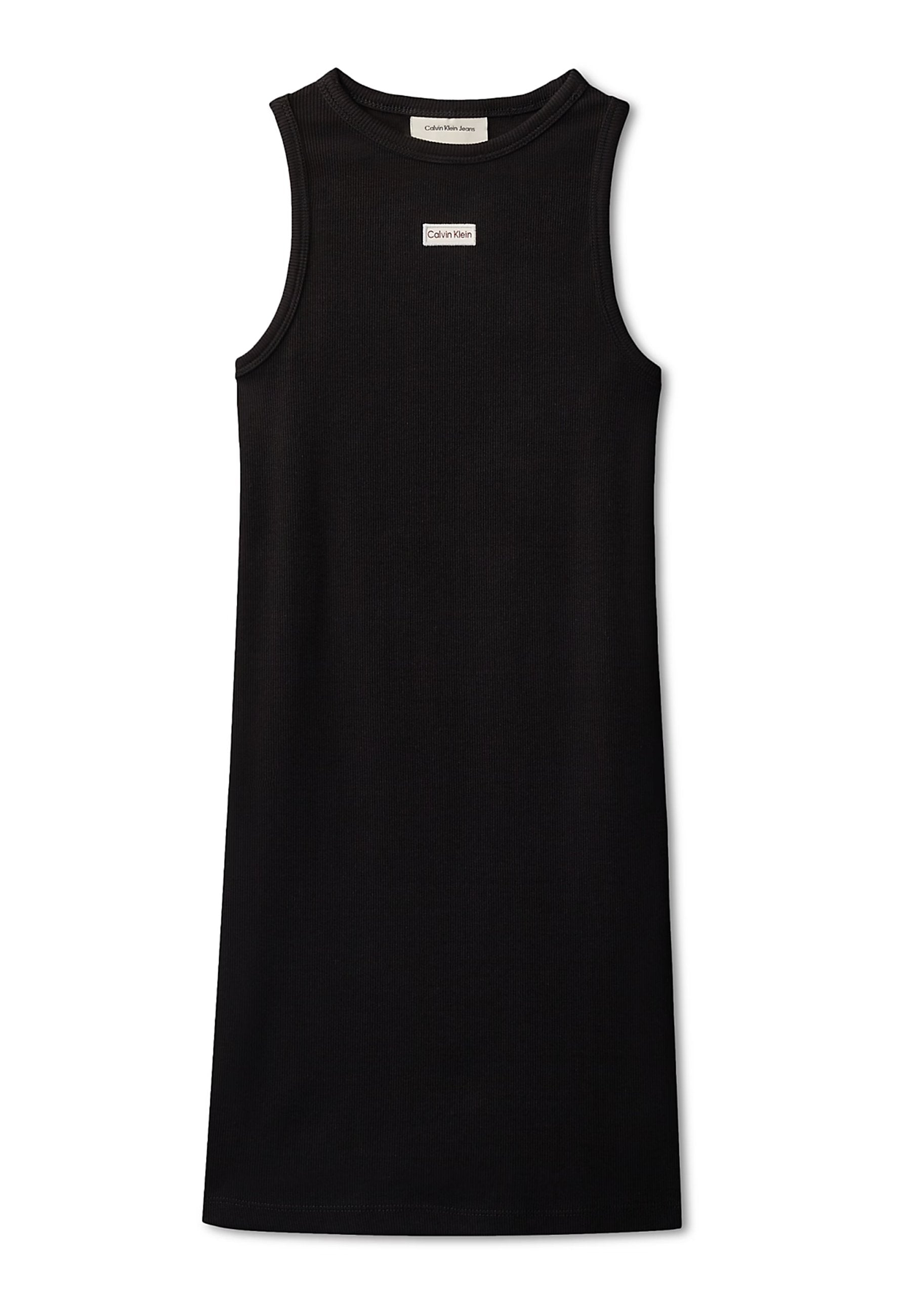 SLEEVELESS - Jersey dress - ck black