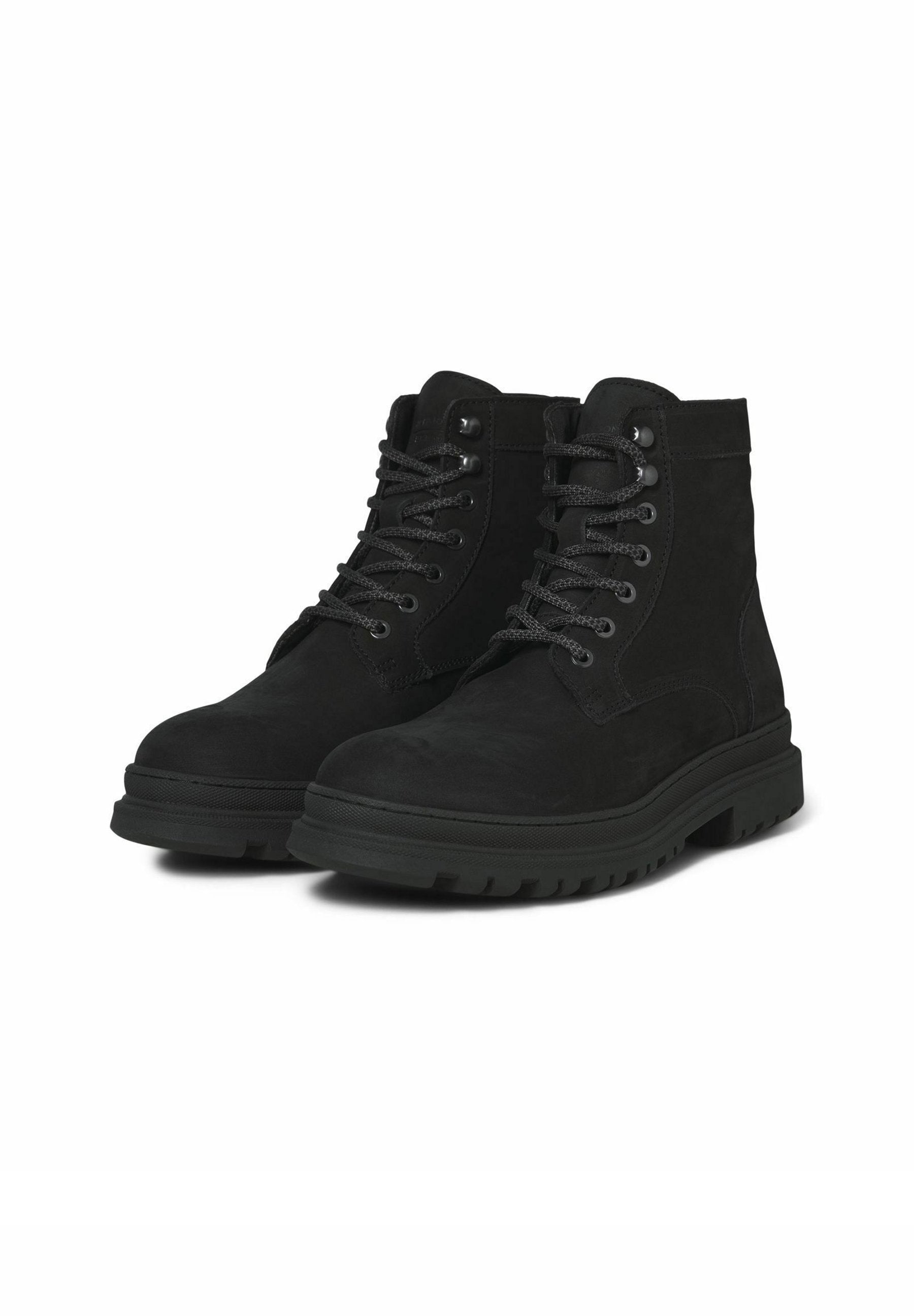 JFWCHAPEL  - Lace-up ankle boots - anthracite