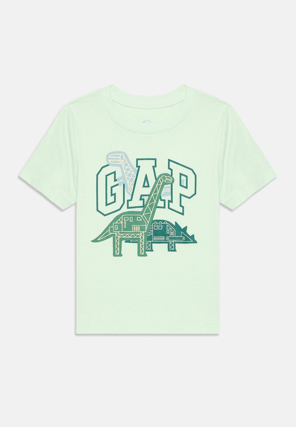TEE - Print T-shirt - pod green