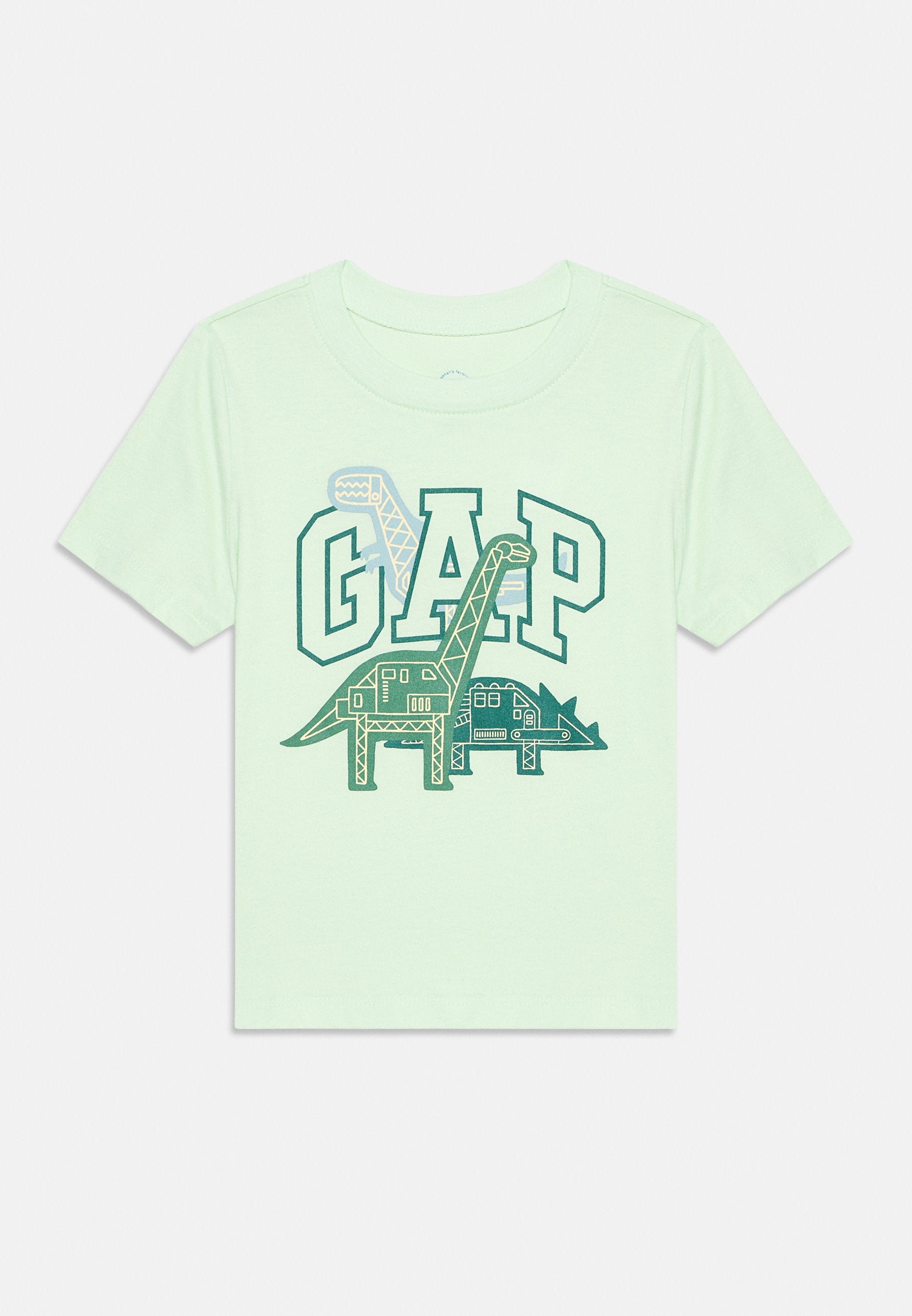 TEE - Print T-shirt - pod green