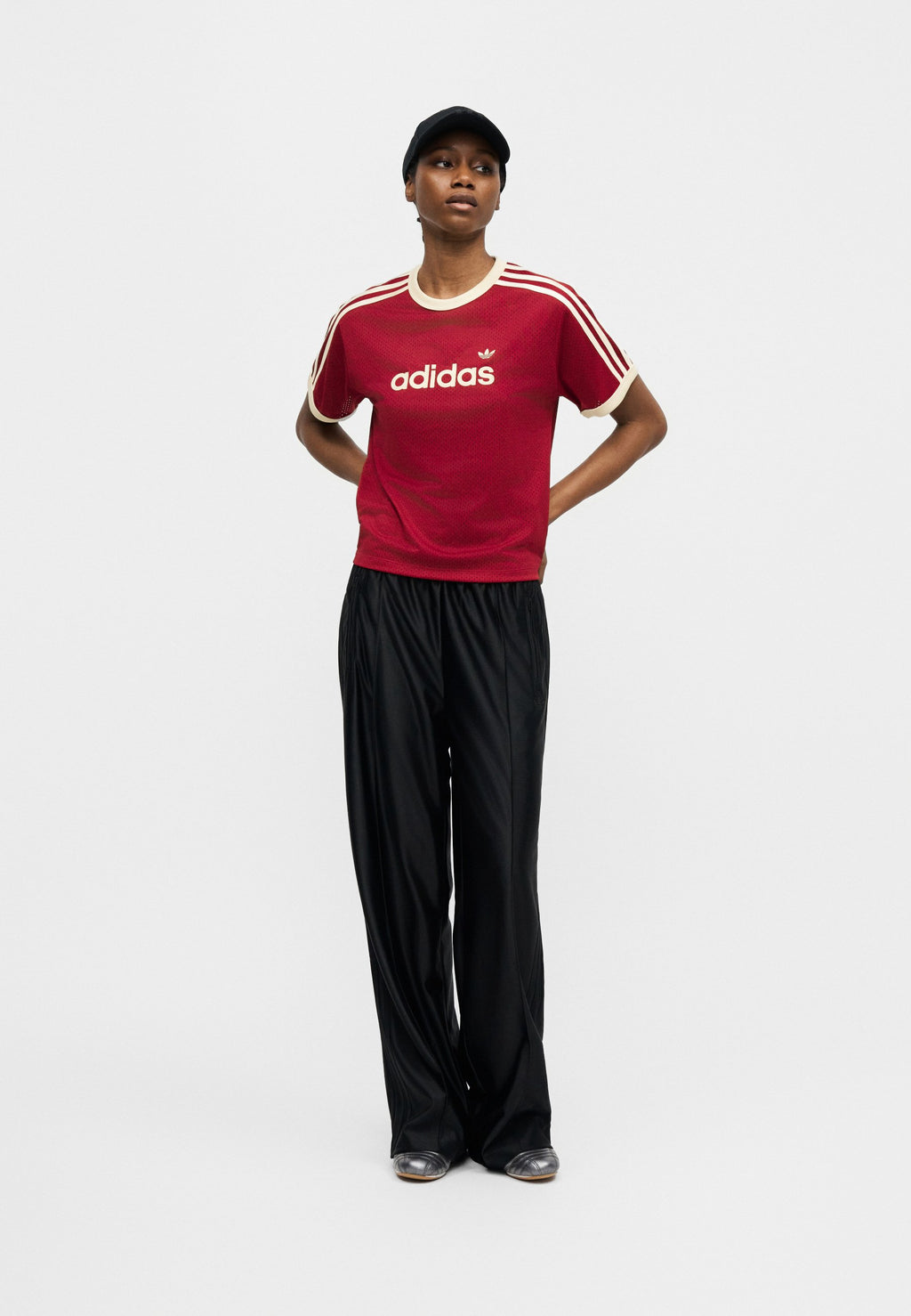 TEE - Print T-shirt - team victory red/warm vanilla