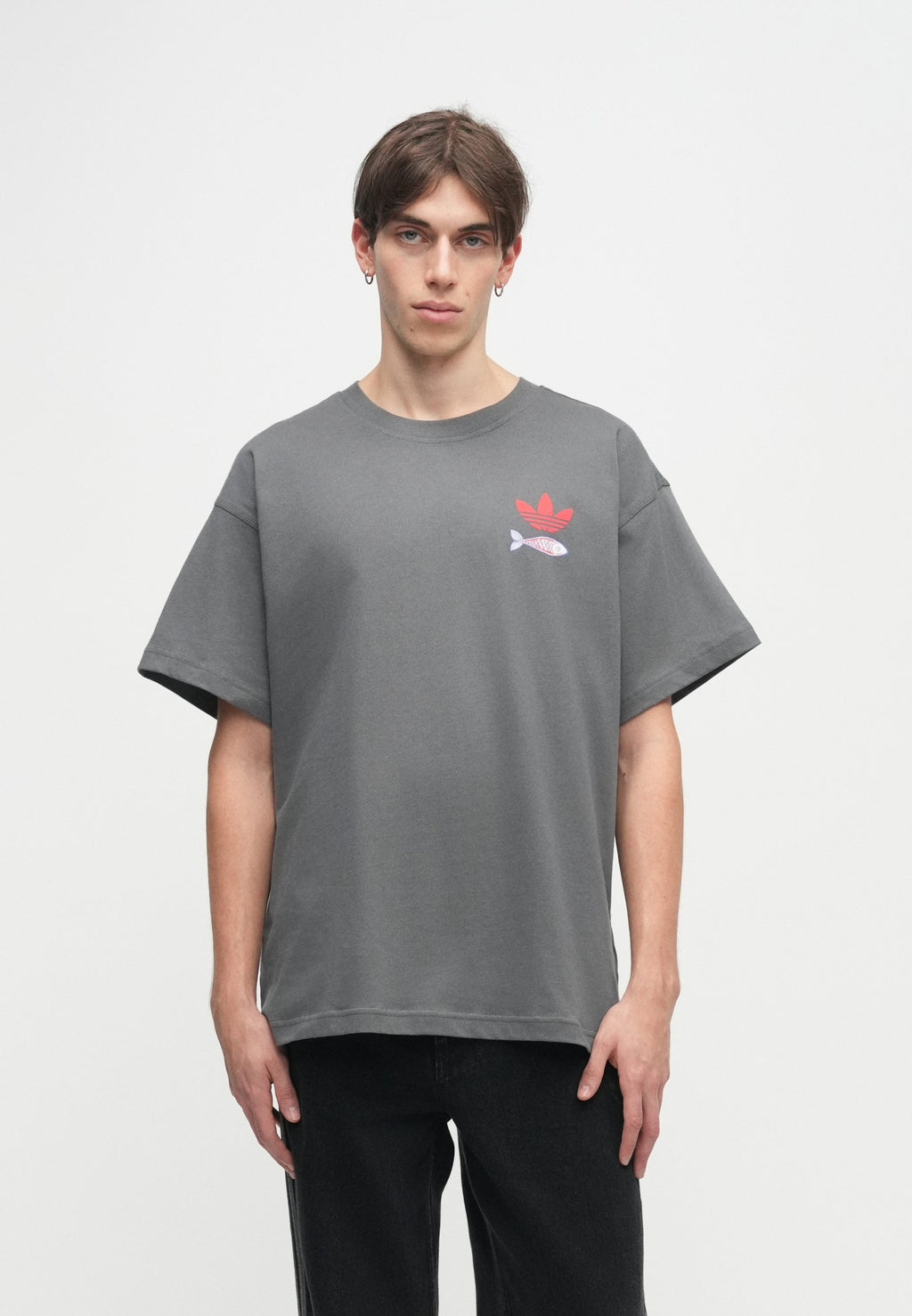 SARDINES - Print T-shirt - grey five