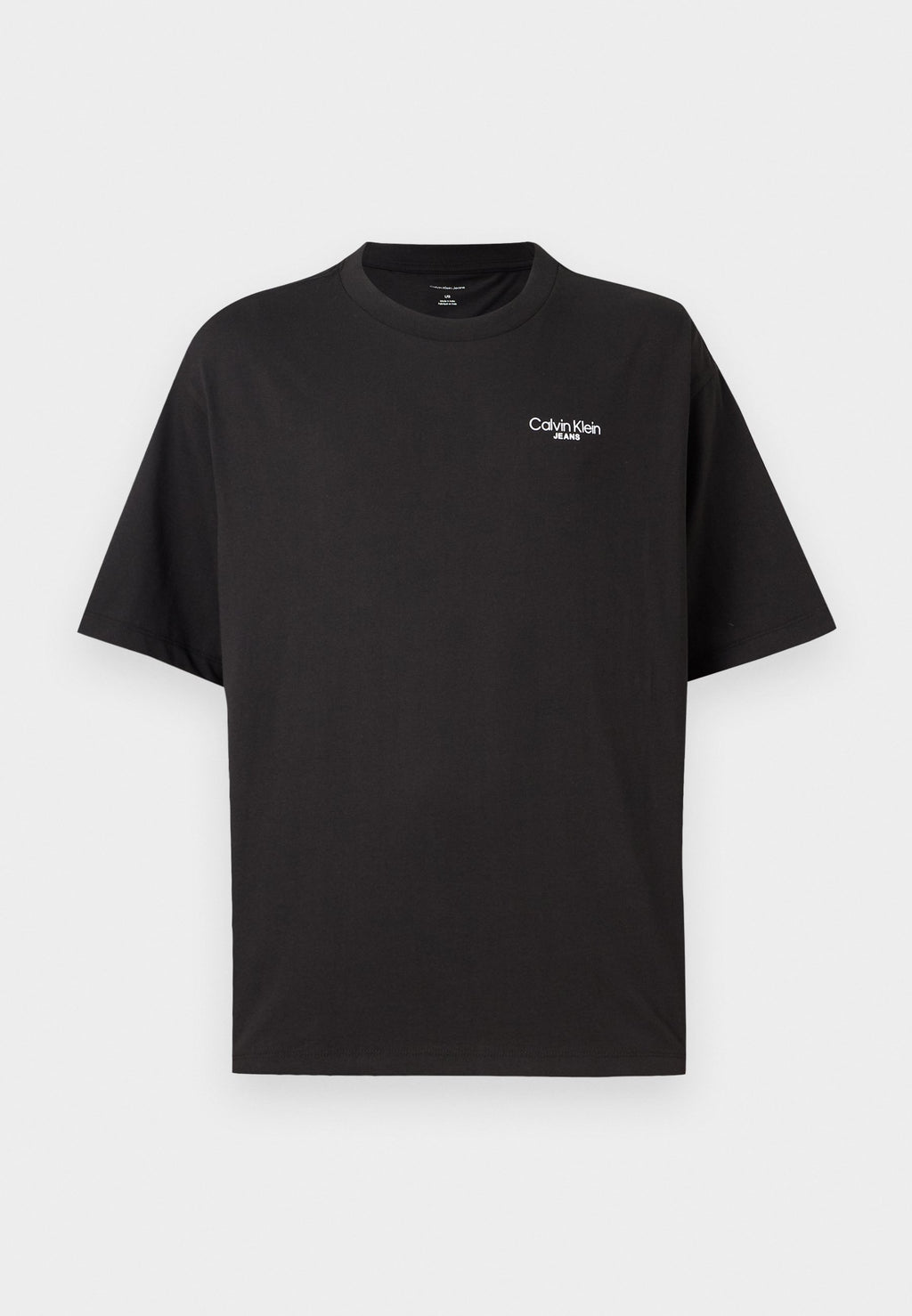 LOGO BACK PRINT UNISEX - Print T-shirt - black