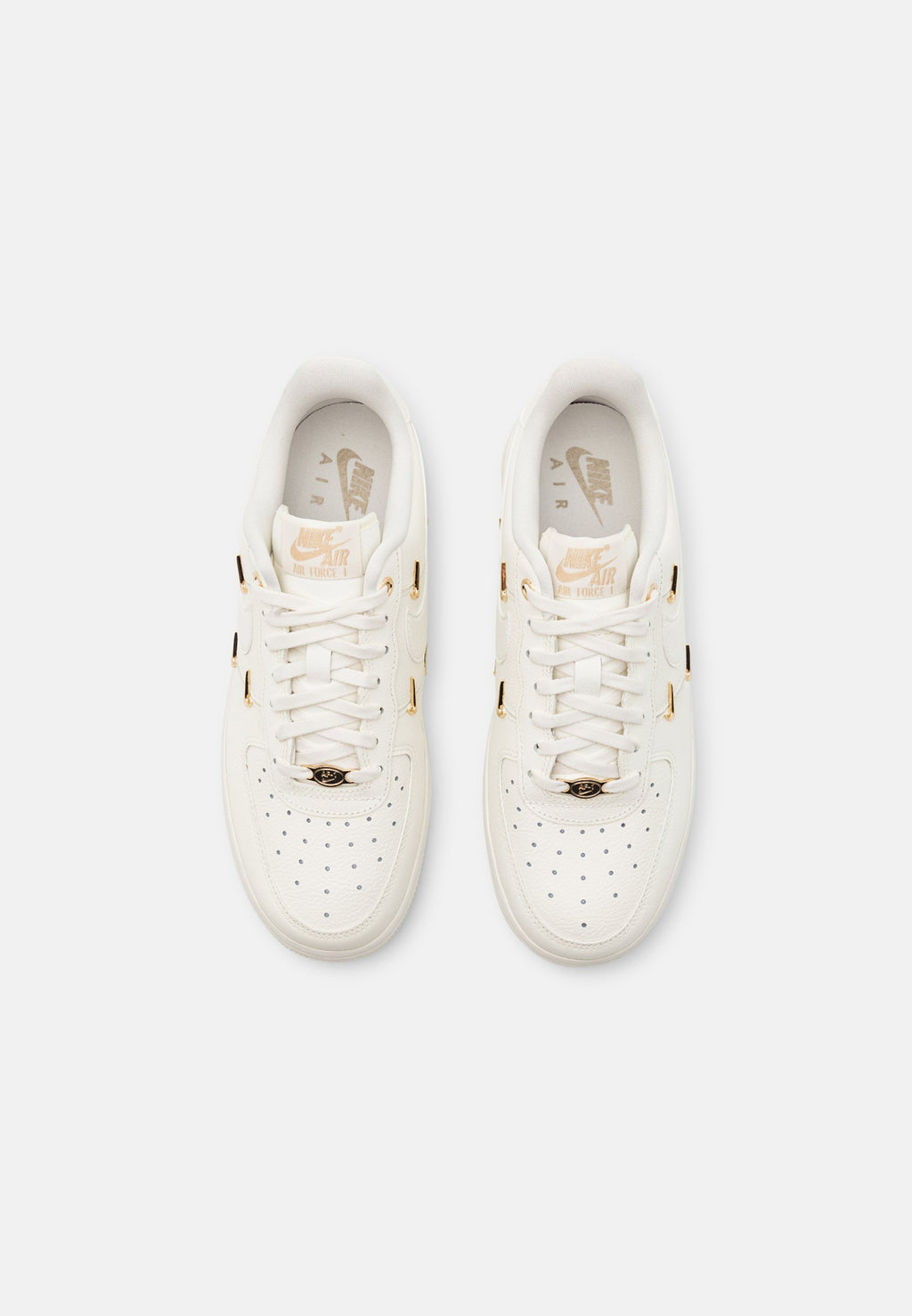 AIR FORCE 1 '07 LX - Spor Ayakkabı - kirli beyaz/metalik altın