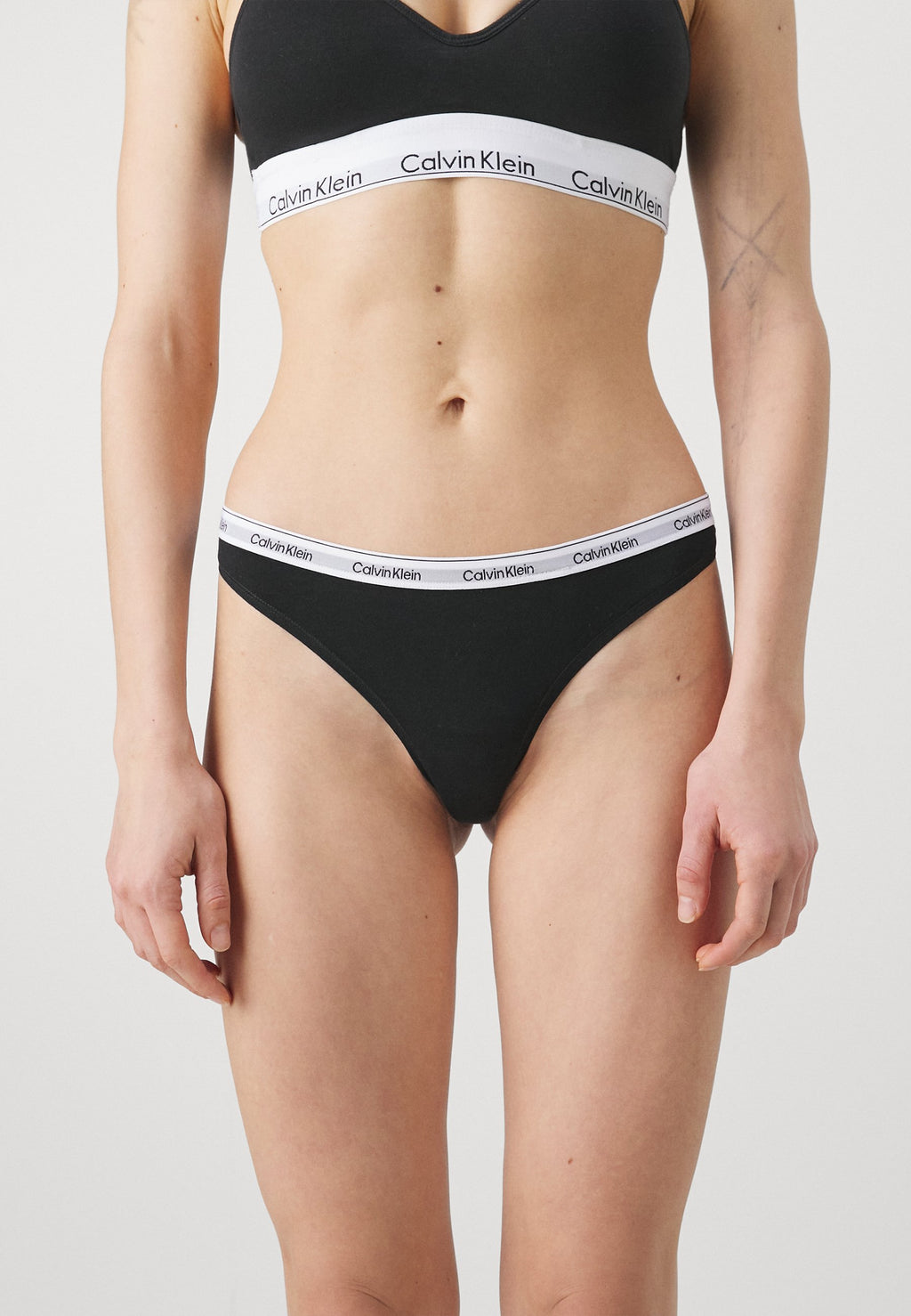 THONG LOGO ICON 3 PACK  - Thong - schwarz