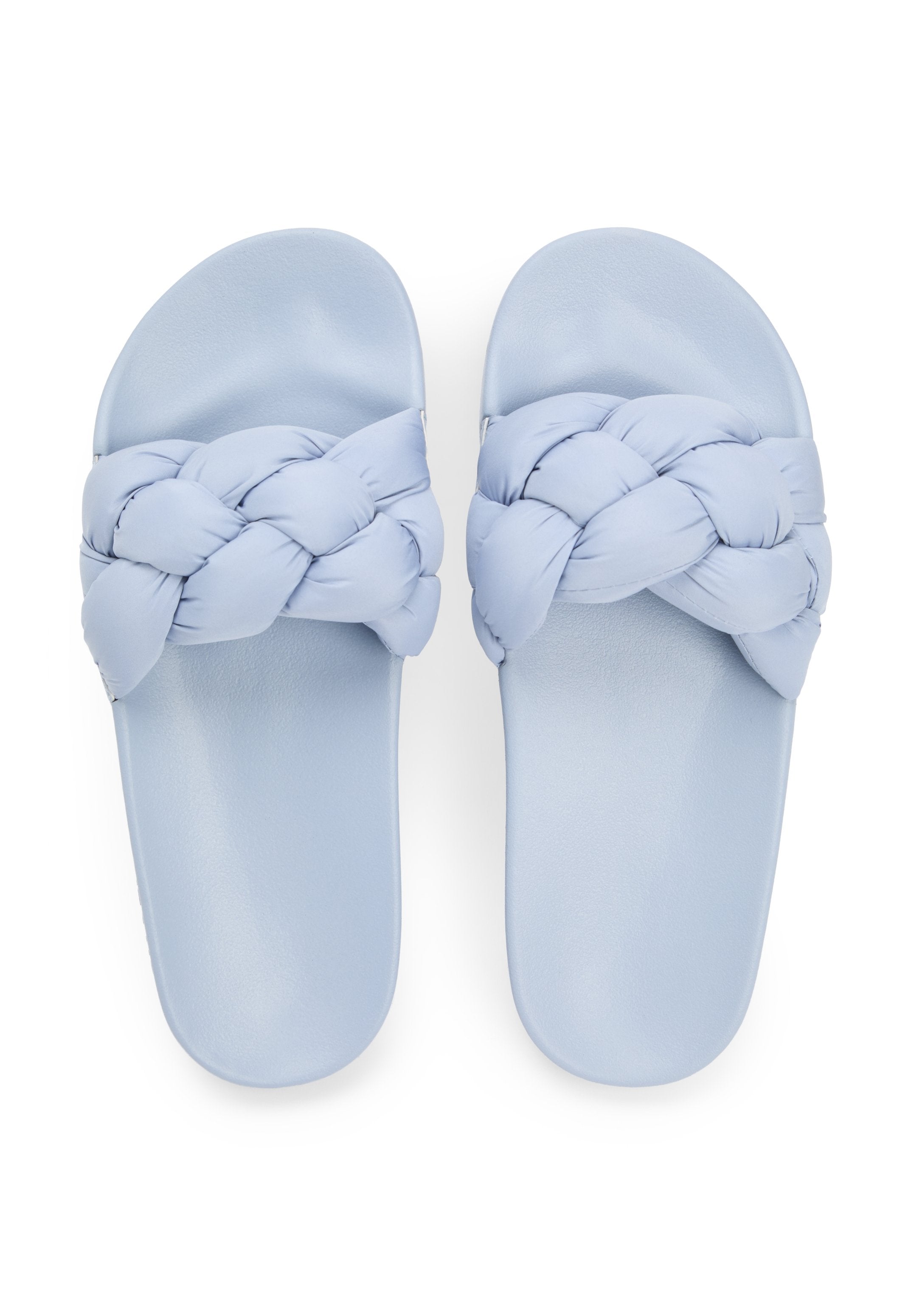 BRAIDED SLIDES - Mules - soaring skies