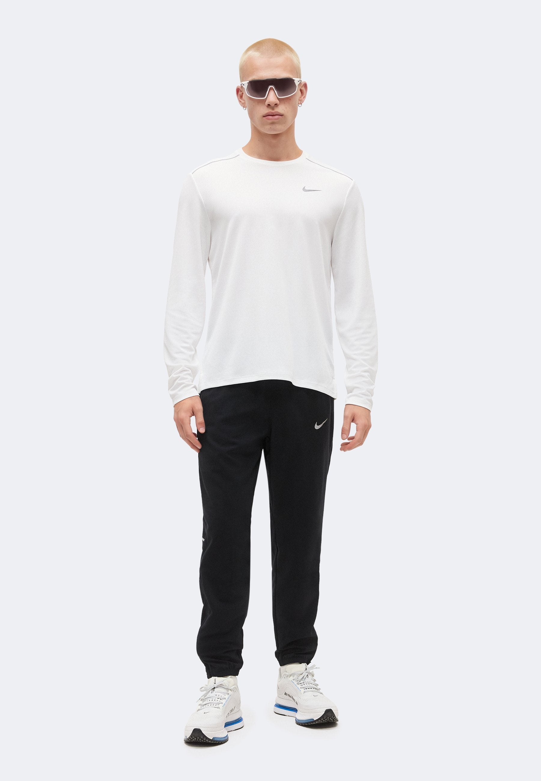 MILER - Tracksuit bottoms - black