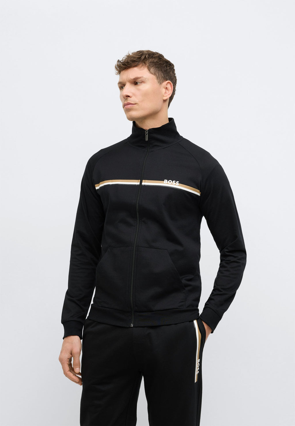 AUTHENTIC JACKET  - Zip-up sweatshirt - black