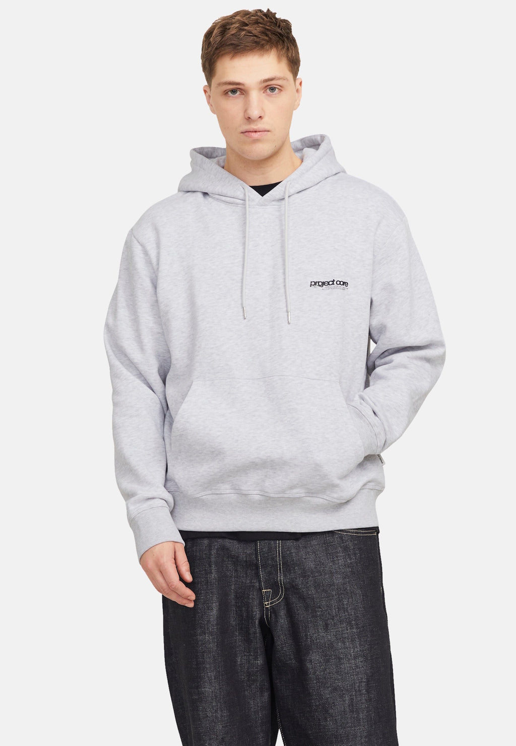 Backprintet - Hoodie - weiß
