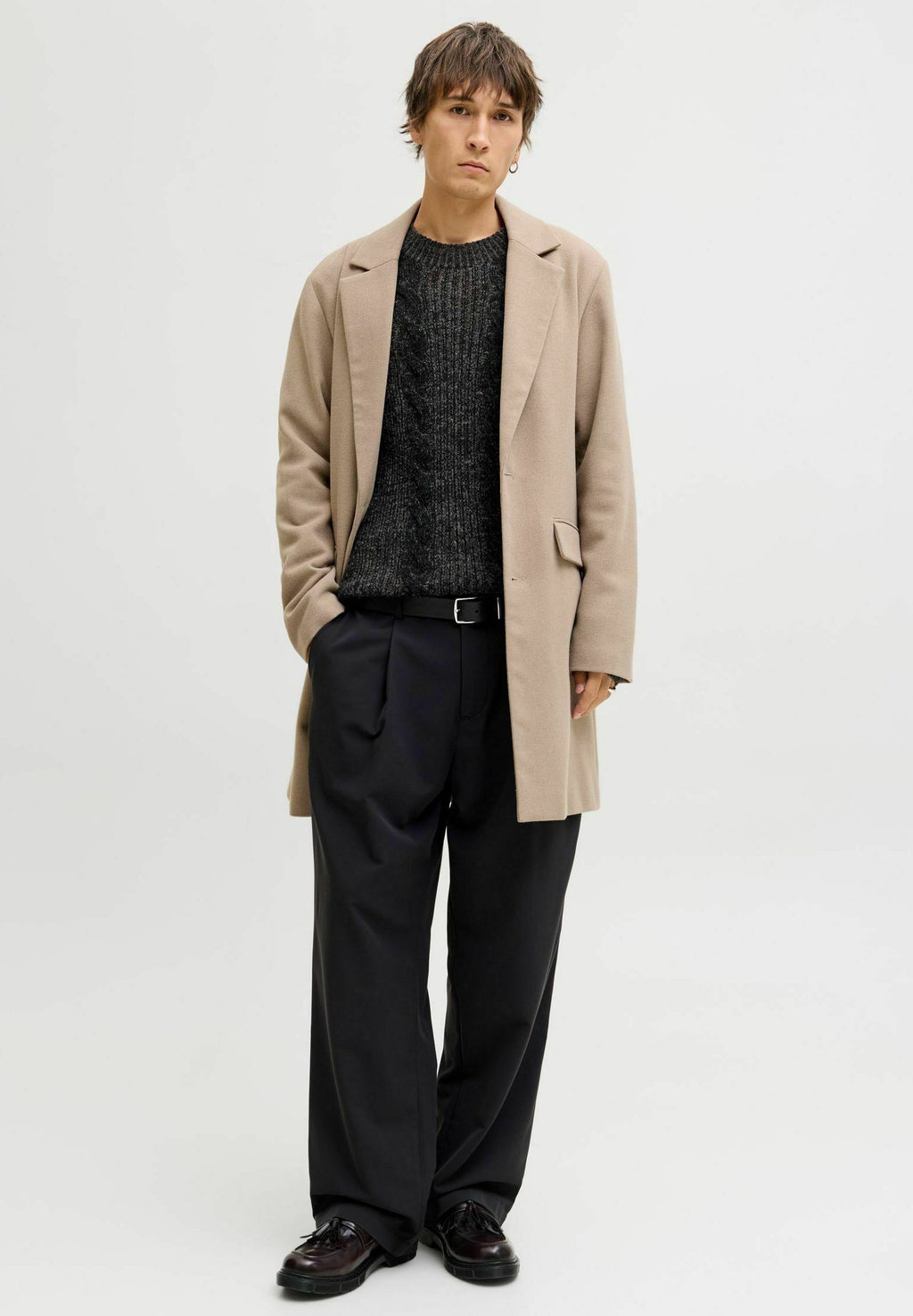 Knitted Knitted - Jumper - chocolate brown