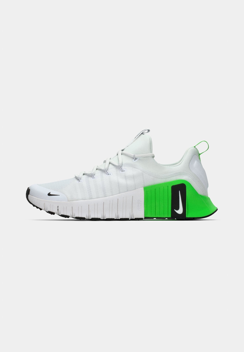 FREE METCON 6 - Training shoe - white/black/green strike