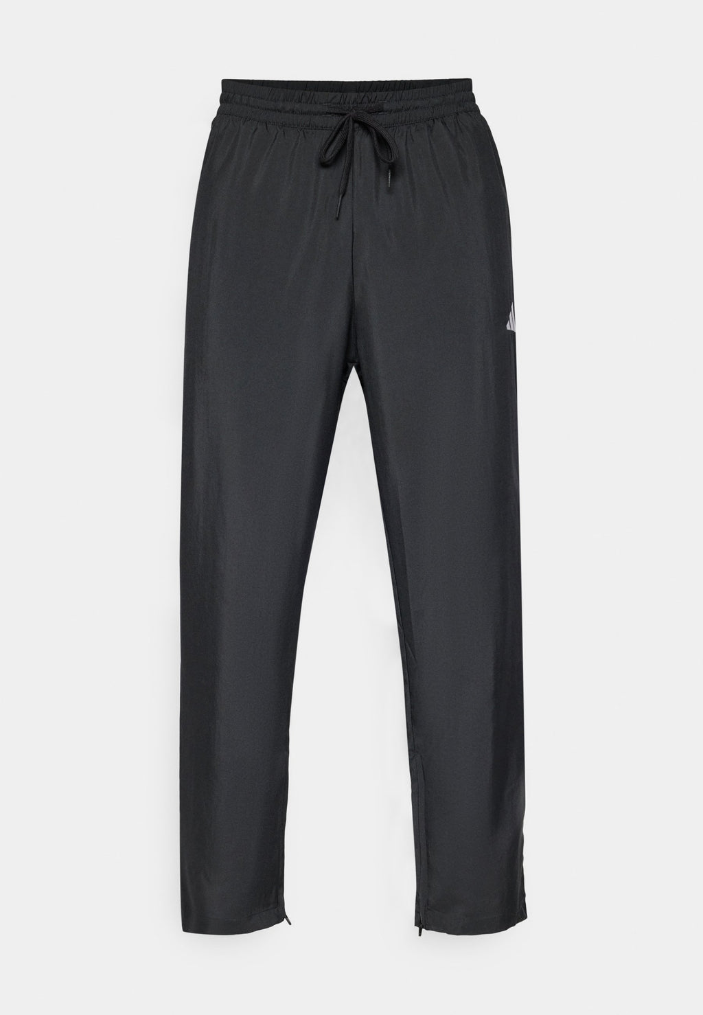 ESSENTIAL SMALL LOGO STANFORD  OPEN HEM - Trousers - black/white