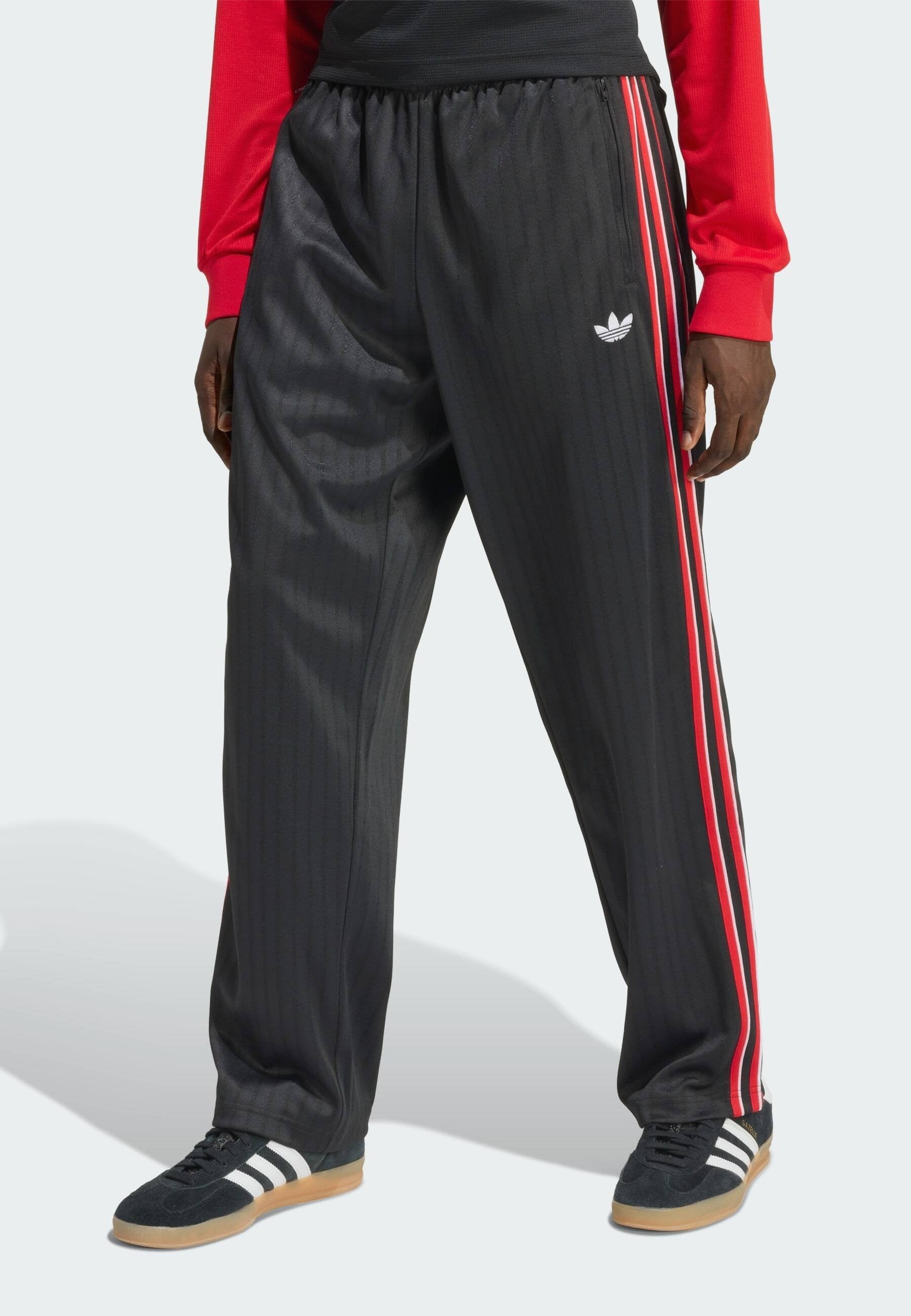 FIREBIRD PINSTRIPE - Tracksuit bottoms - black