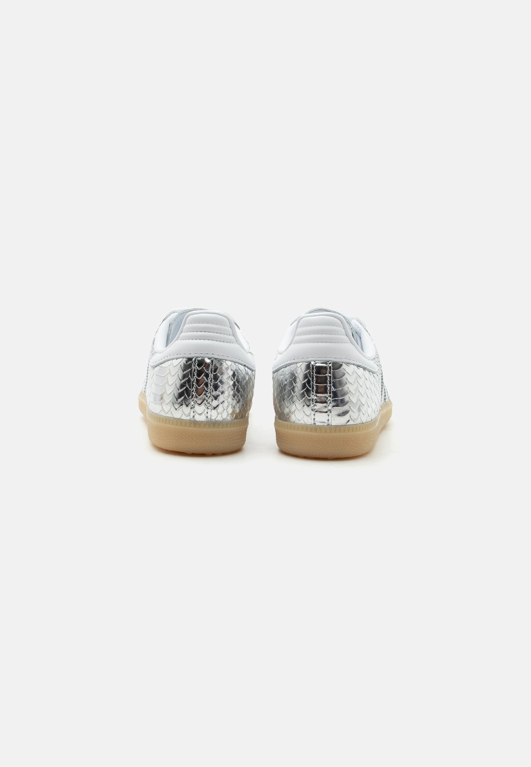 SAMBA - Trainers - silver-coloured metallic/footwear white