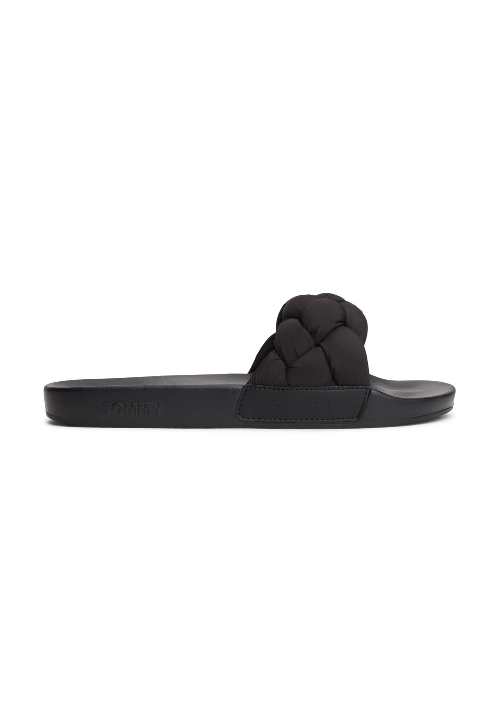 BRAIDED SLIDES - Mules - black