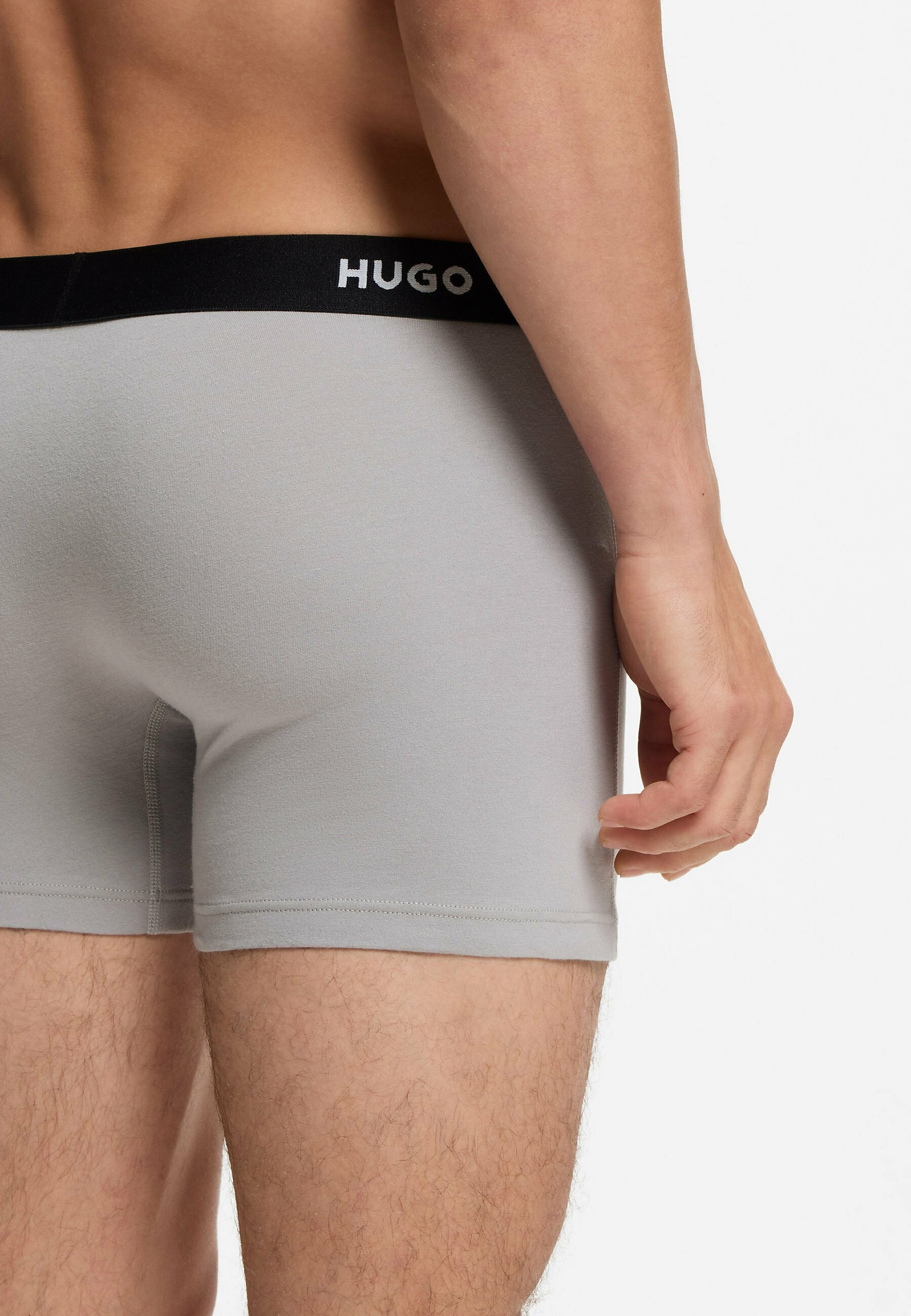 HUGO BOXERBR TRIPLET PACK - Boxer briefs - open grey ten
