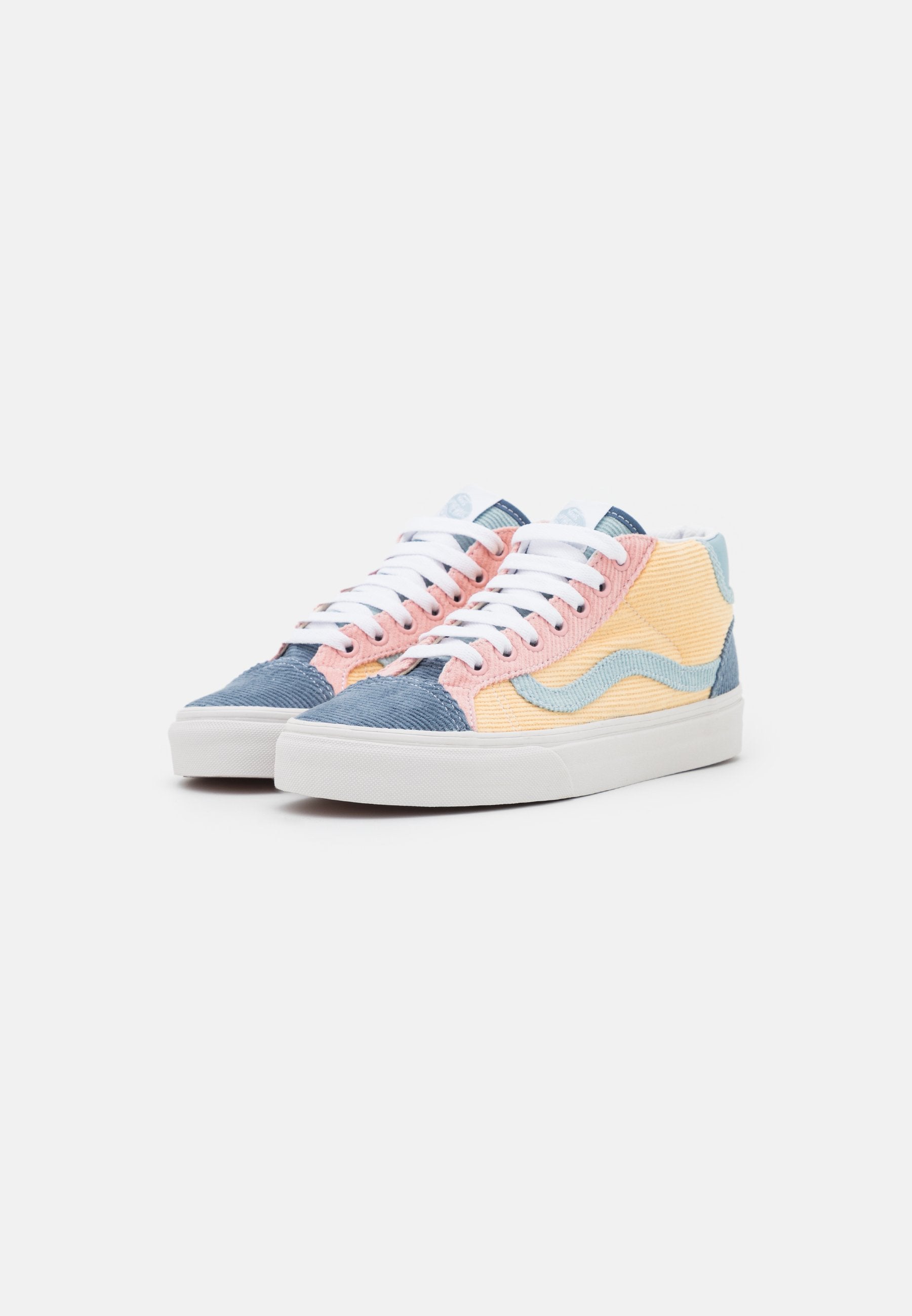 MID SKOOL 37 UNISEX - High-top trainers - cement blue/impala