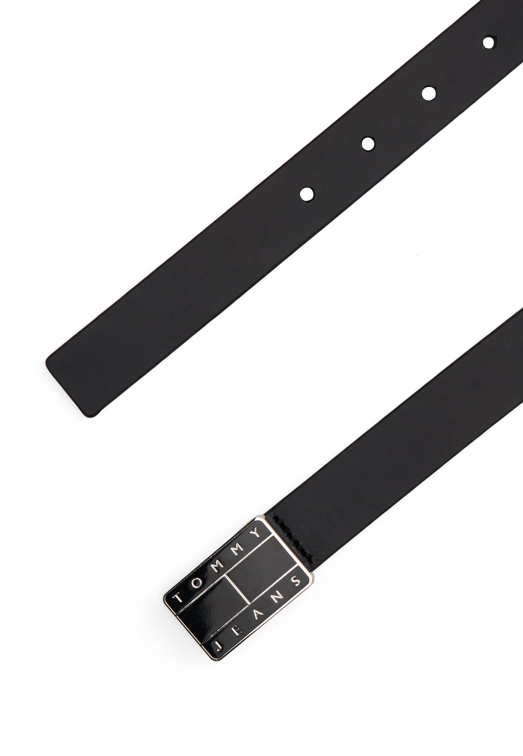 HERITAGE PLAQUE BUCKLE LEATHER BELT - Belt - black