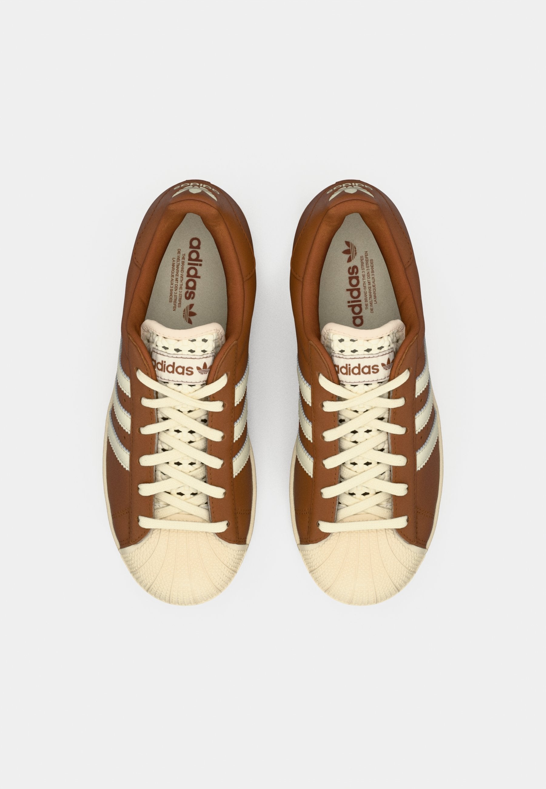 SUPERSTAR II - Trainers - dusky bronze/cream white/white