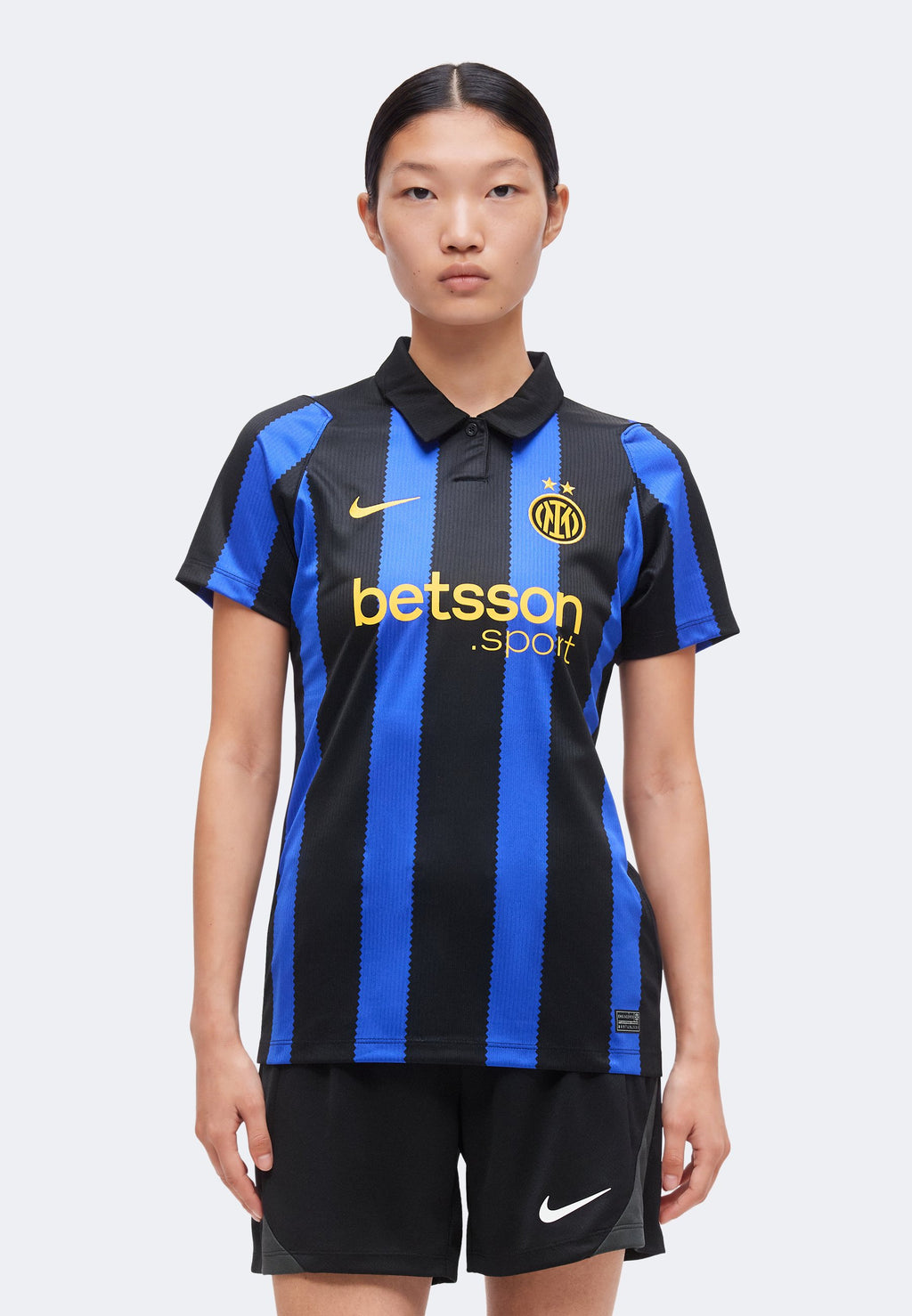 INTER - Vêtements de club - bleu/noir/or universitaire