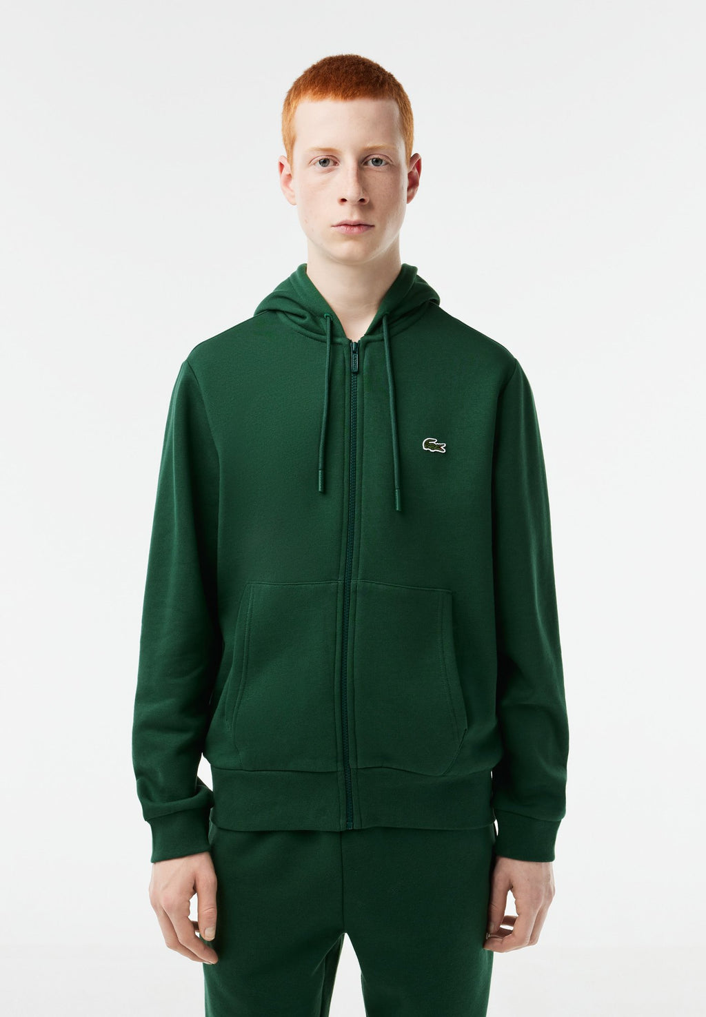 Zip-up sweatshirt - vert